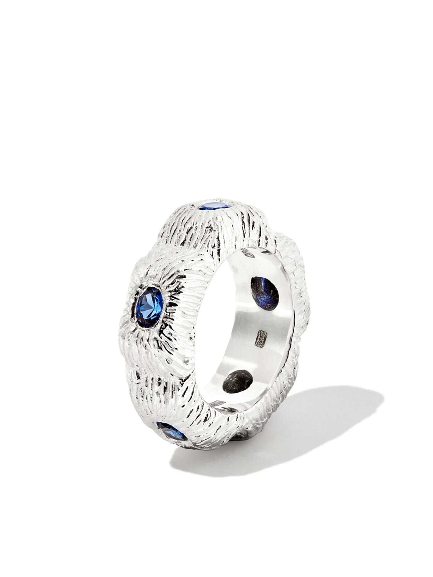 Rasied Dome sapphire ring