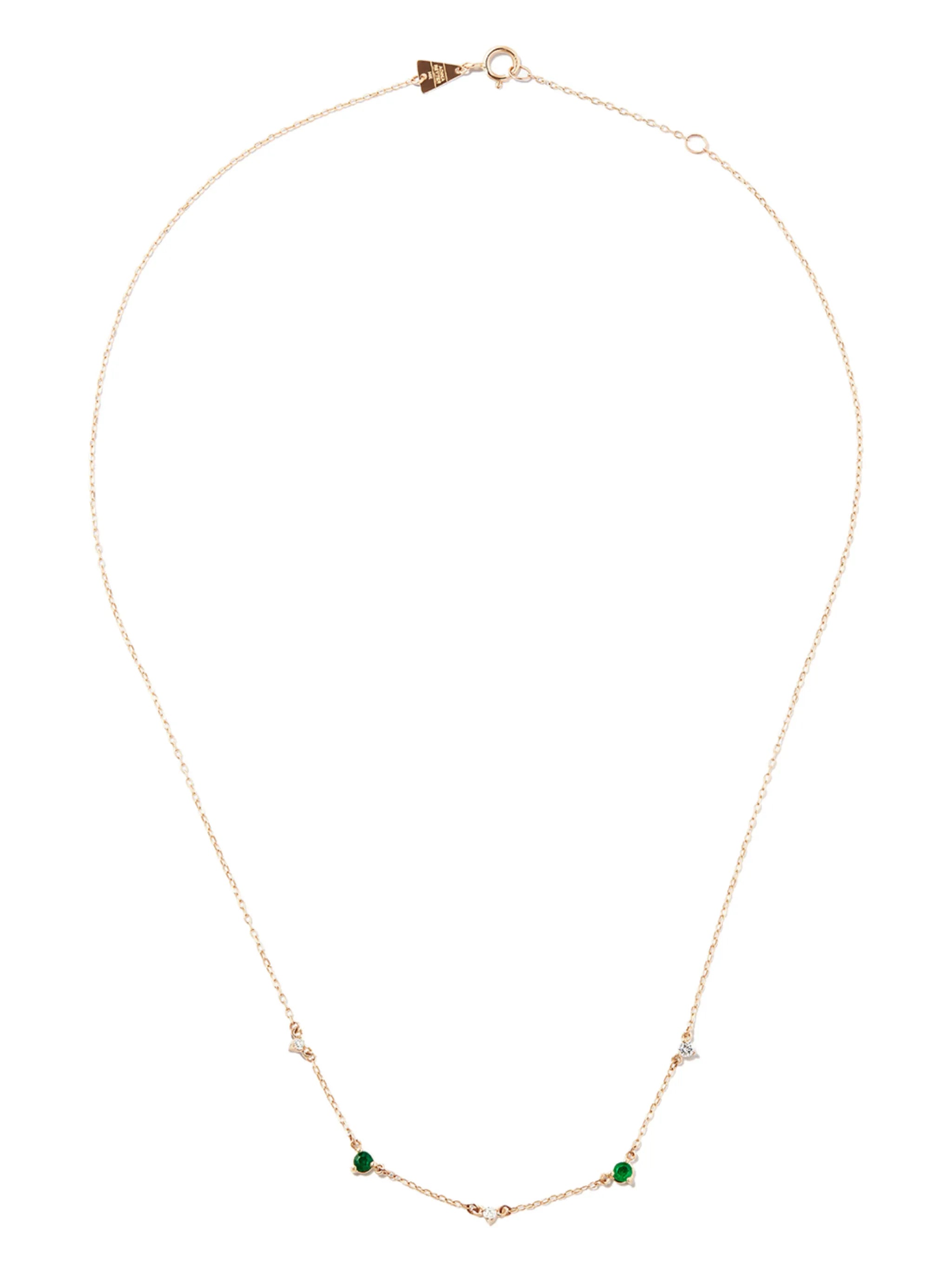 14kt yellow gold Amigos necklace