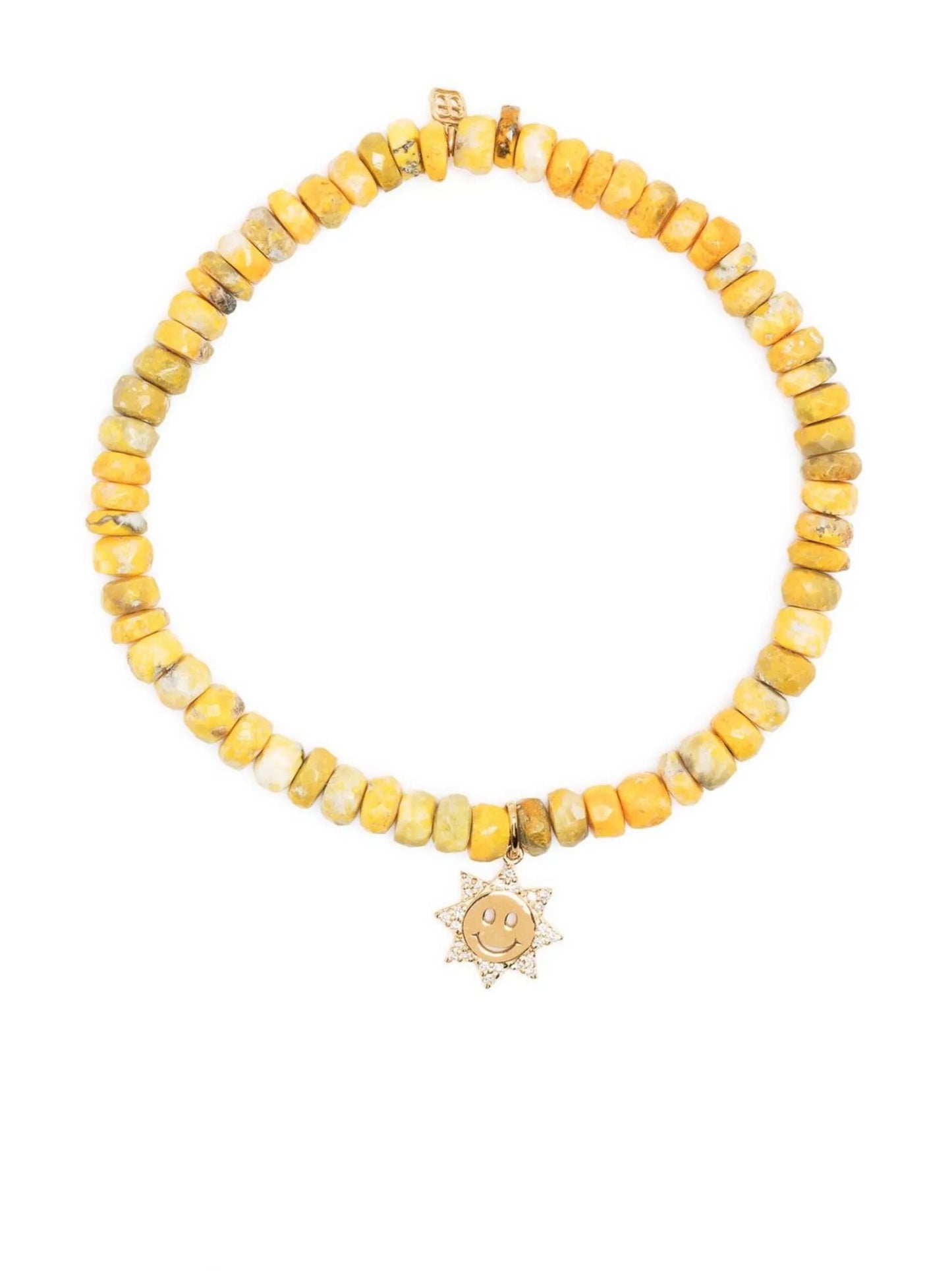 14kt yellow gold bead bracelet