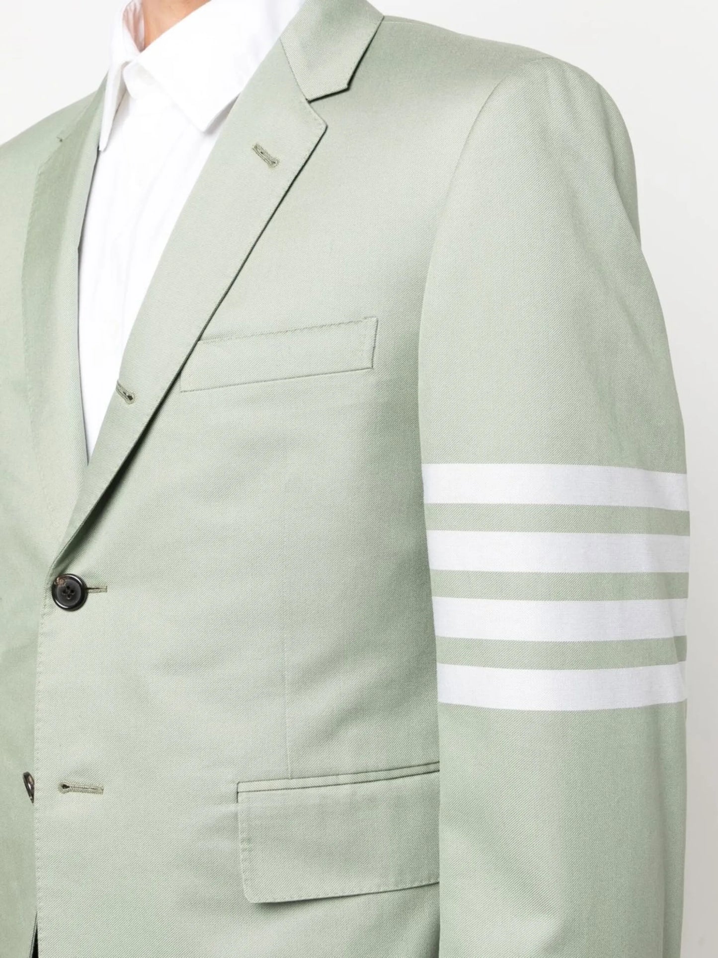 4-Bar stripe single-breasted blazer