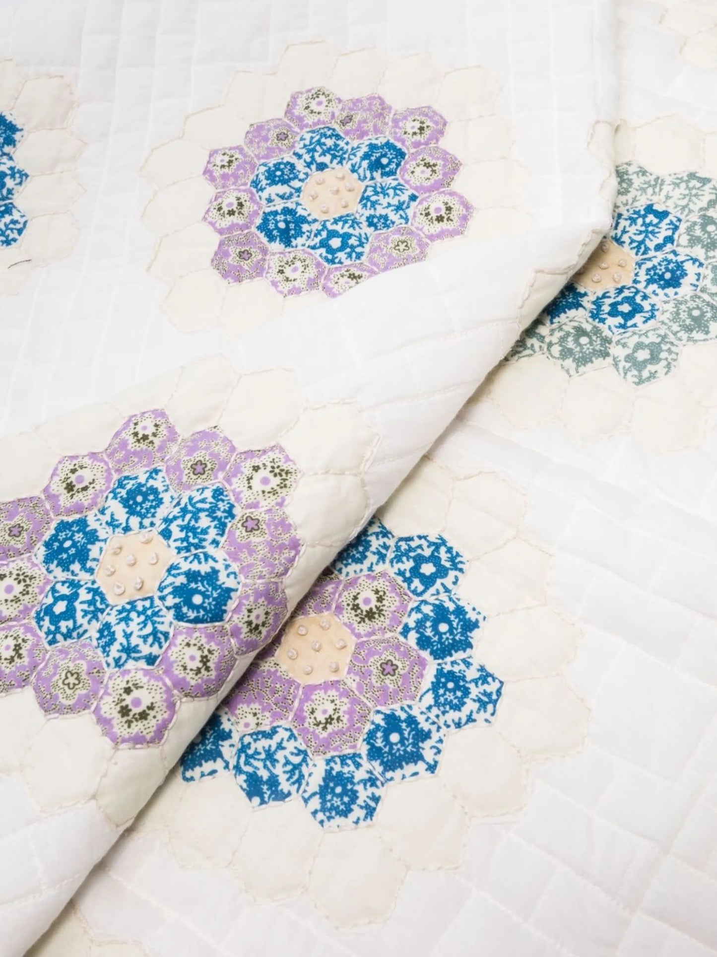 Violette patchwork tablecloth