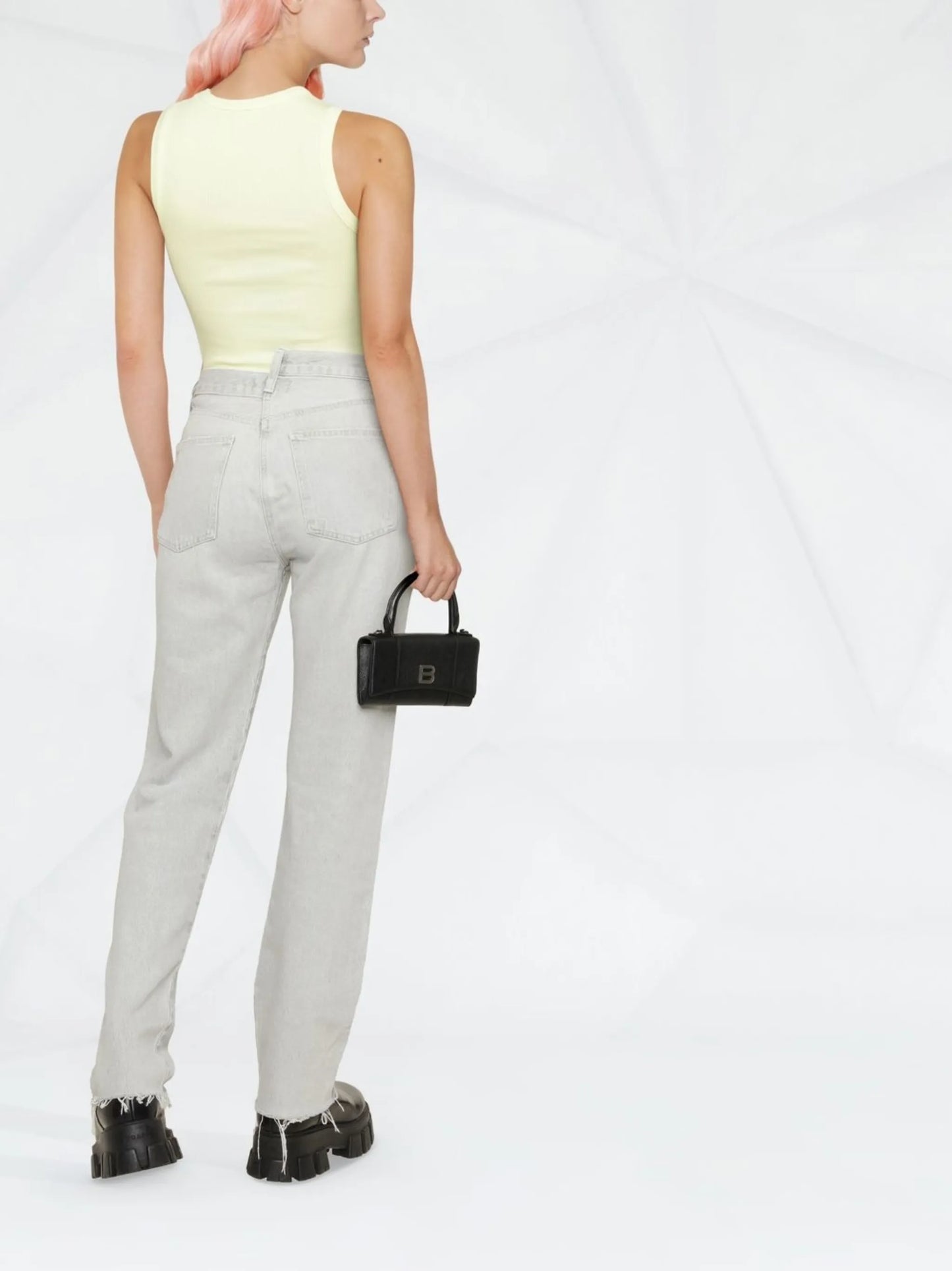 Criss Cross straight-leg jeans