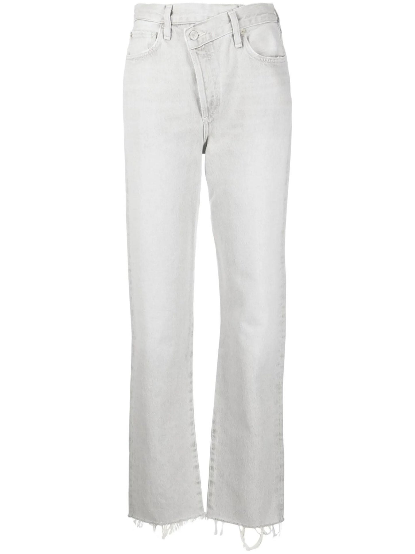 Criss Cross straight-leg jeans