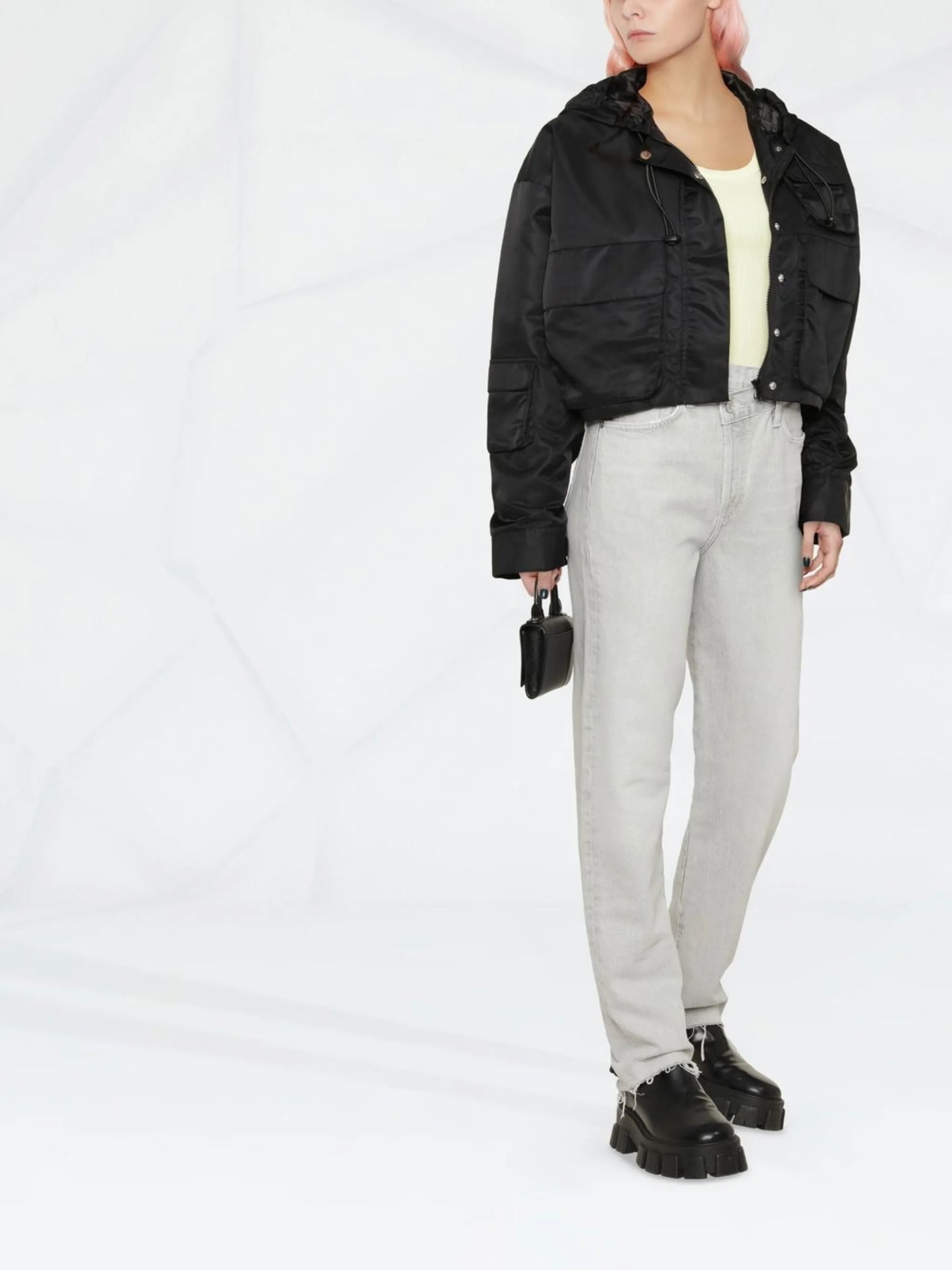 Criss Cross straight-leg jeans