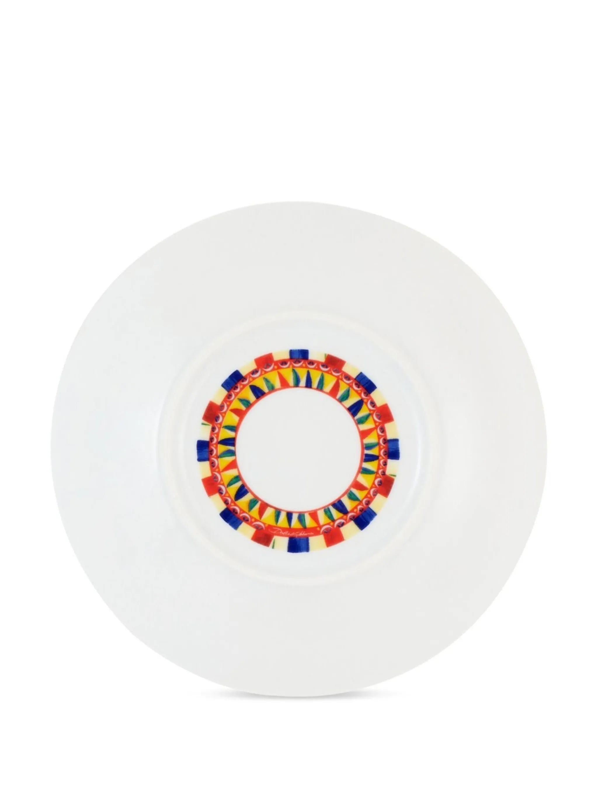 Carretto-print soup plates (set of two)