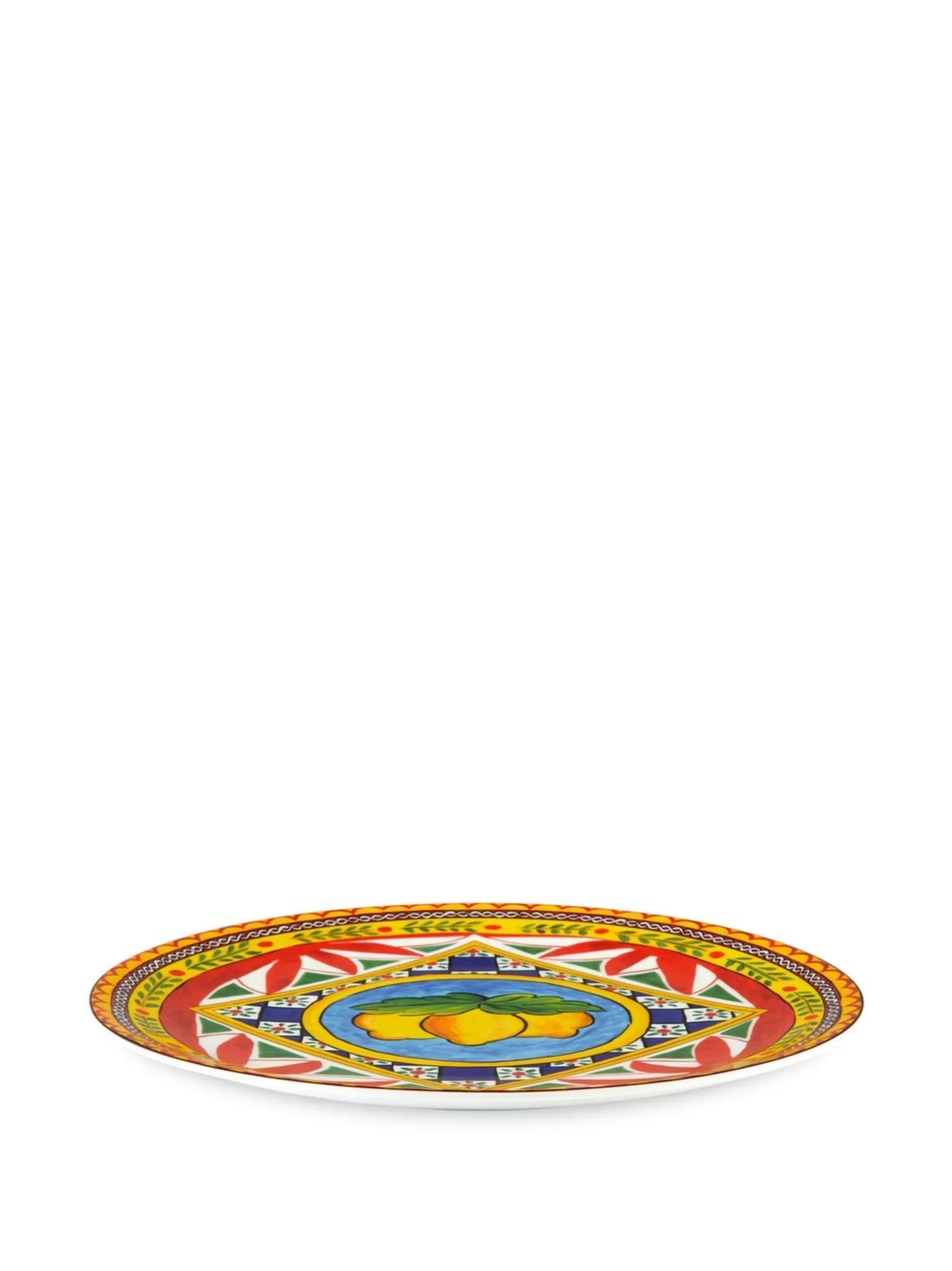 Carretto Siciliano porcelain charger plate