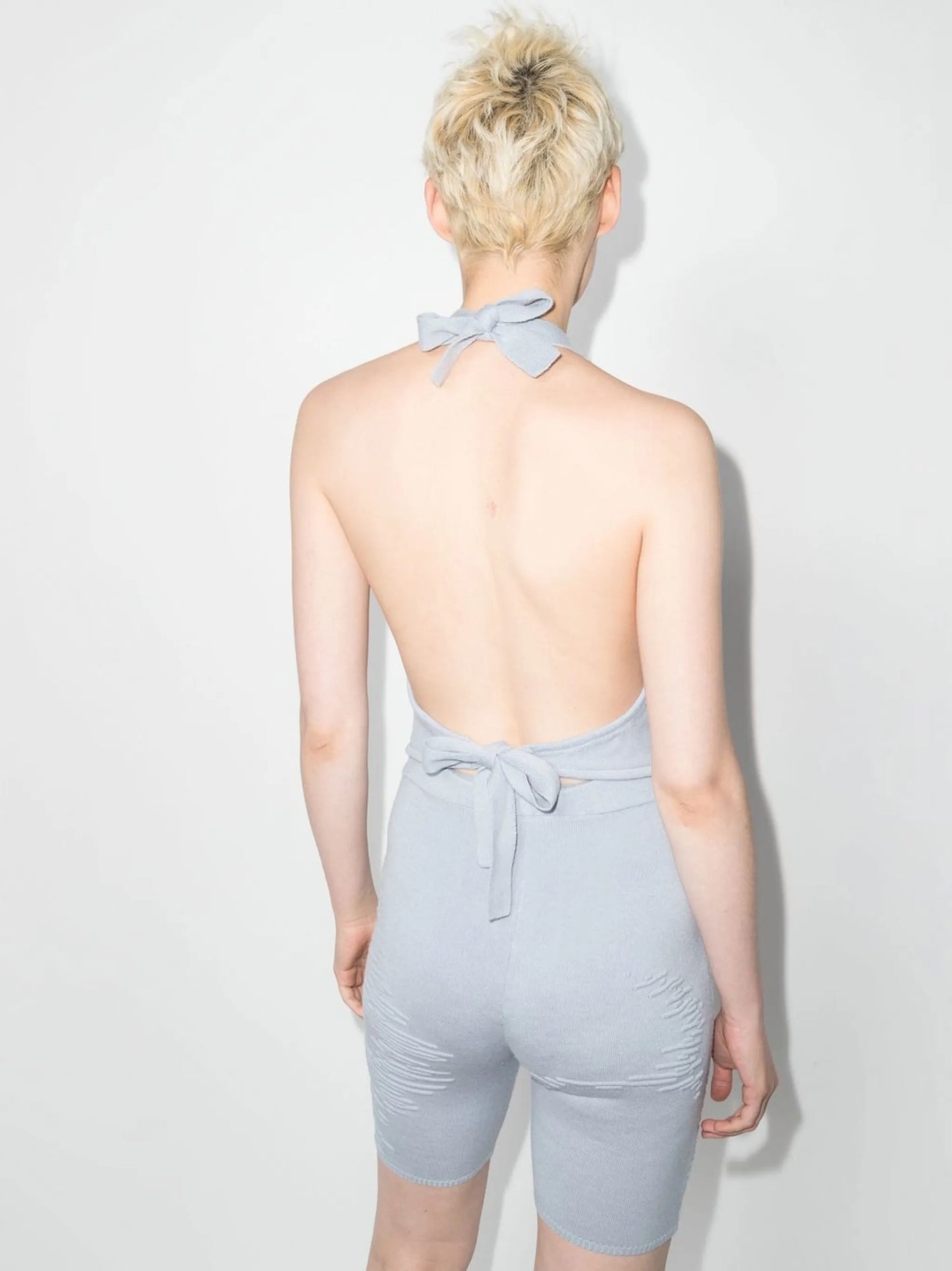 halterneck tank top