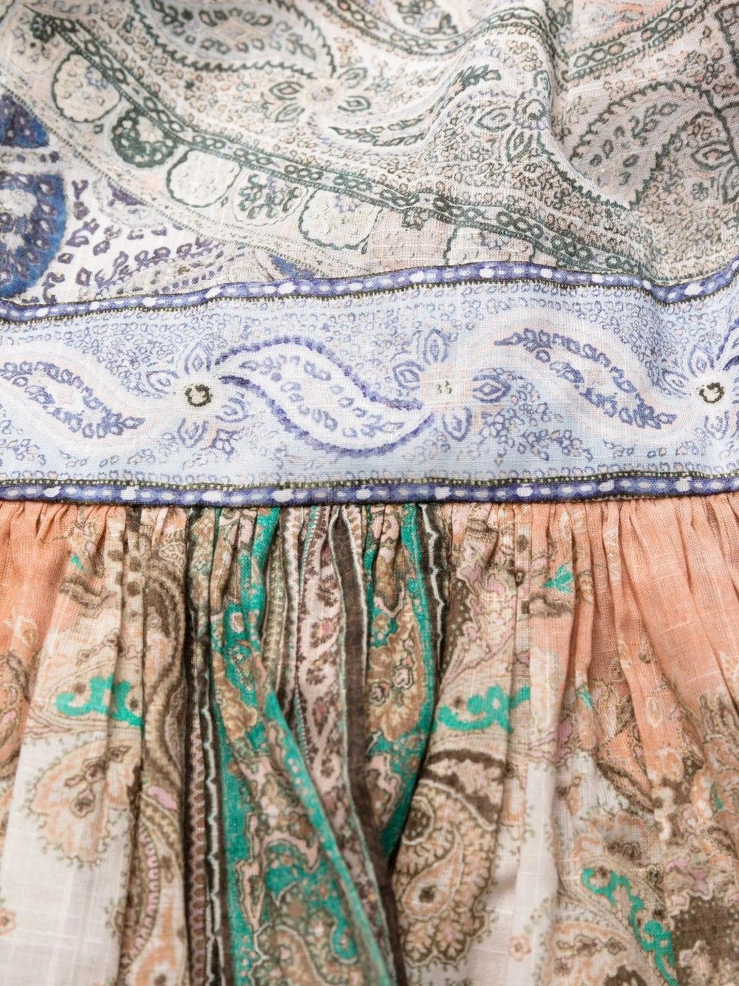 Anneke paisley-print mini dress
