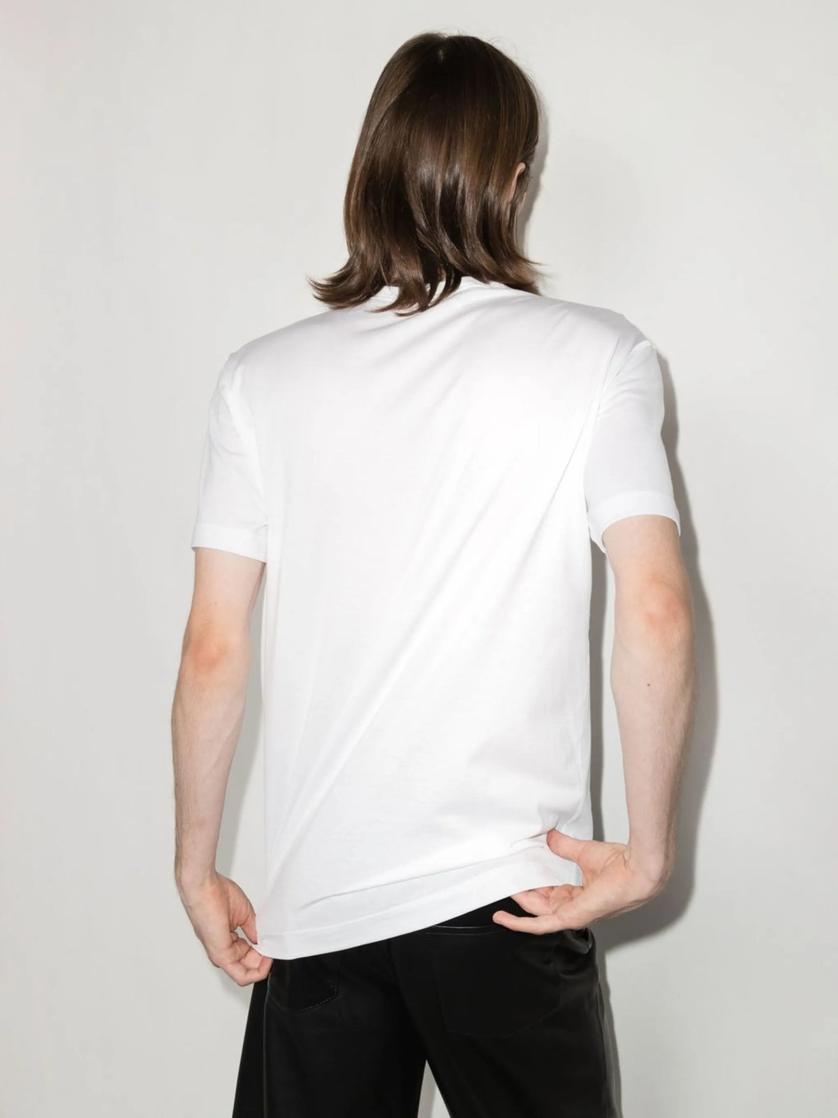 logo-tag cotton T-shirt
