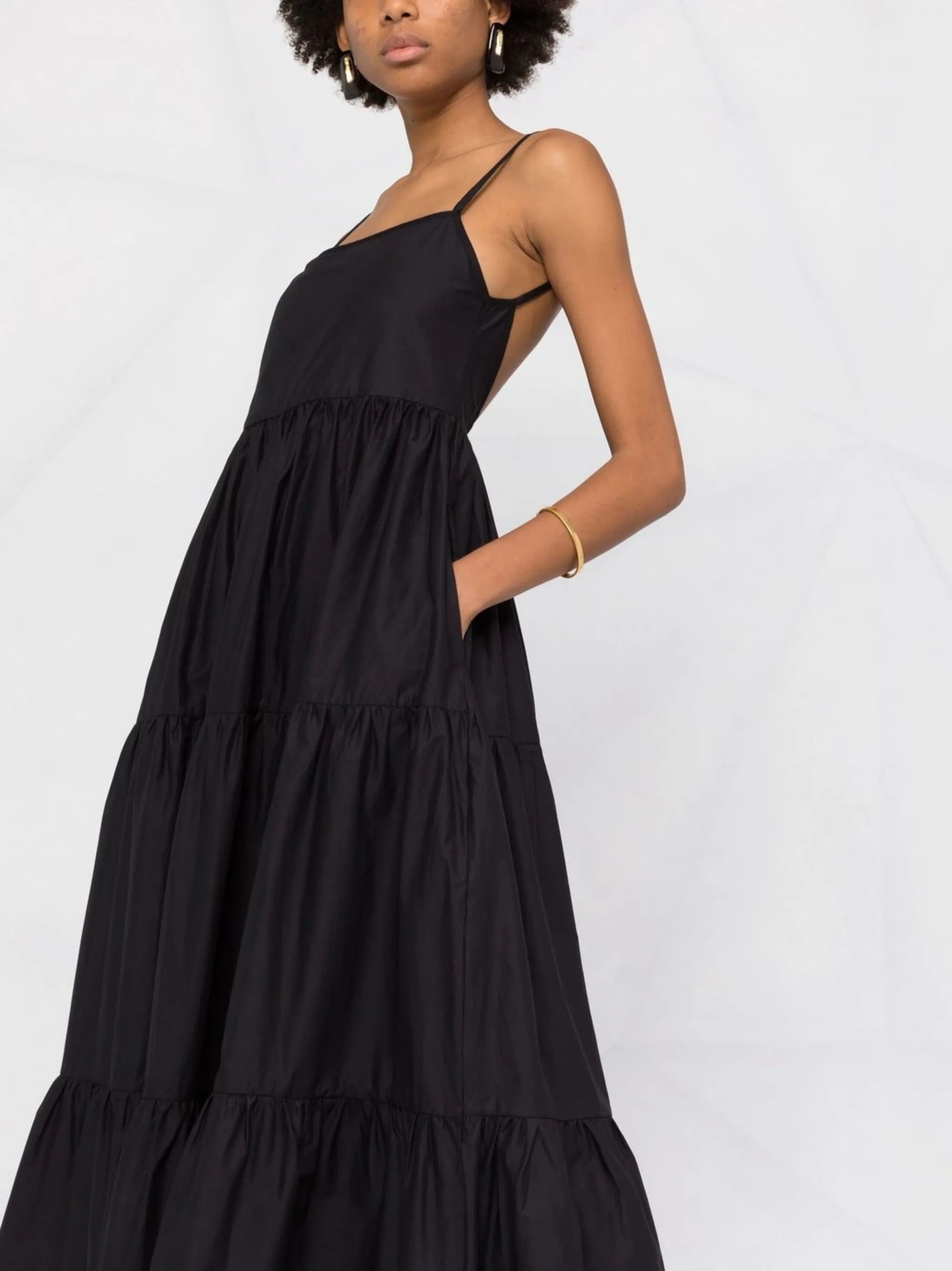 The Tiered Low-Back sun-dress