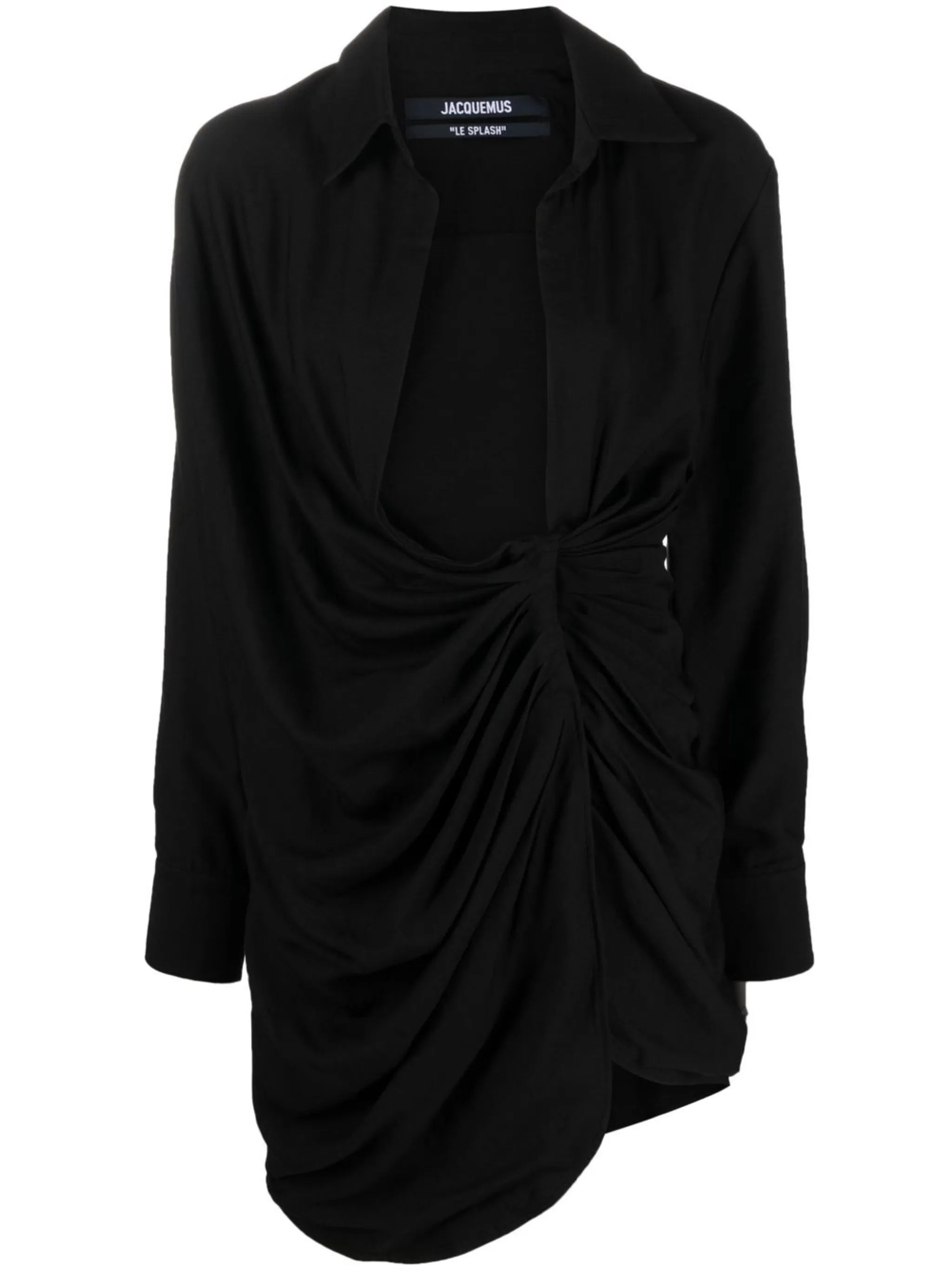 La Robe Bahia draped minidress