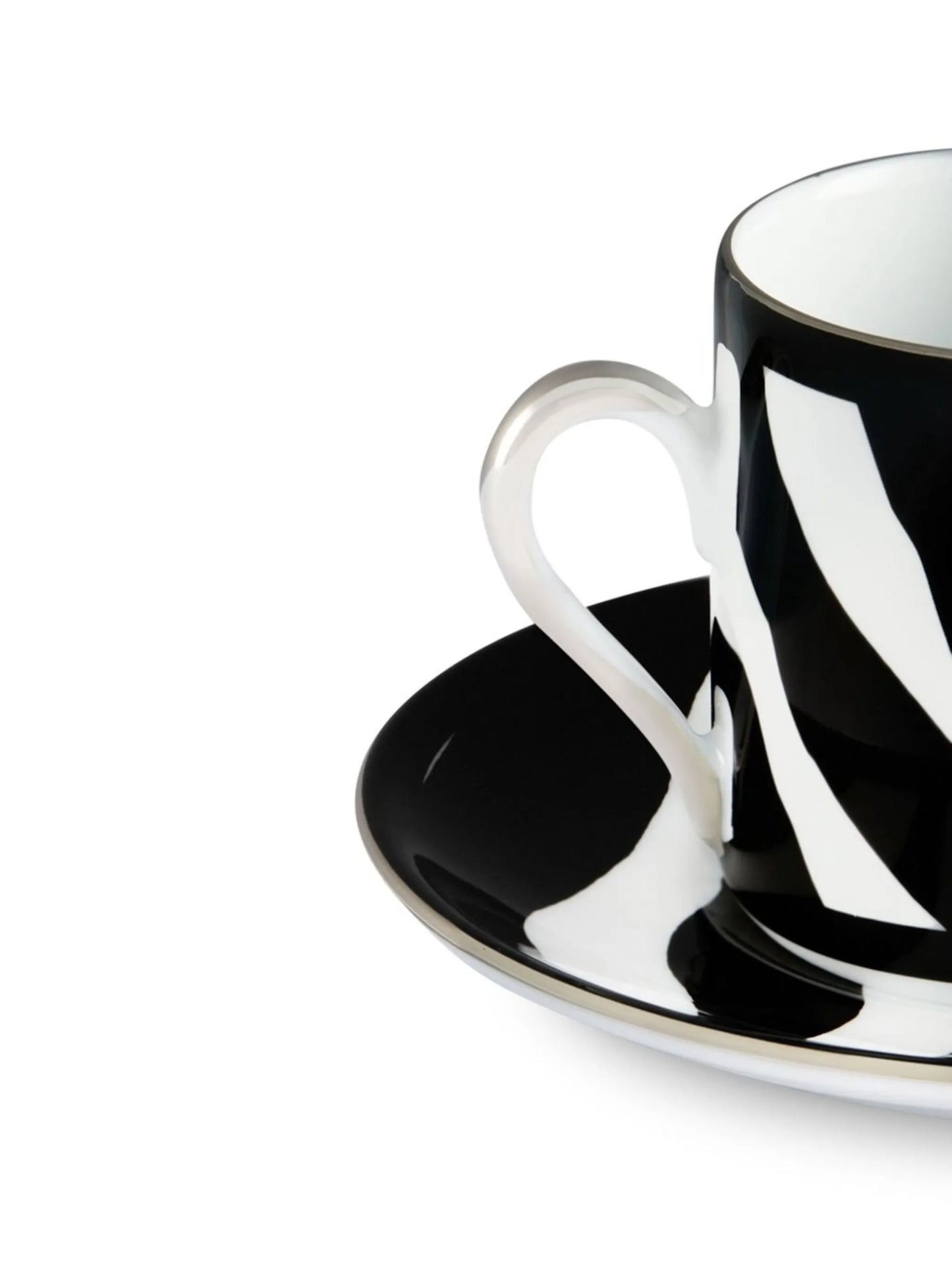 zebra espresso-saucer set