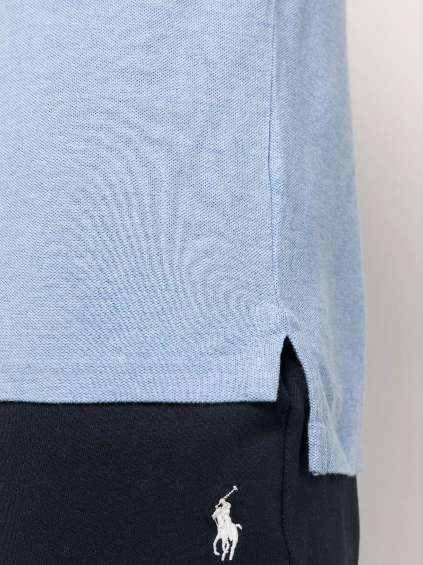 embroidered-logo polo shirt