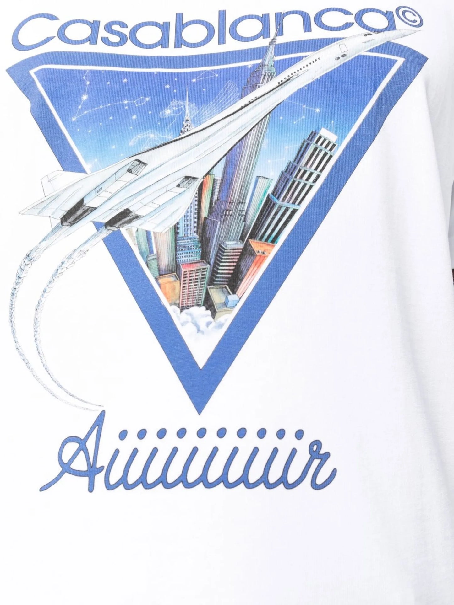 graphic-print organic cotton T-shirt