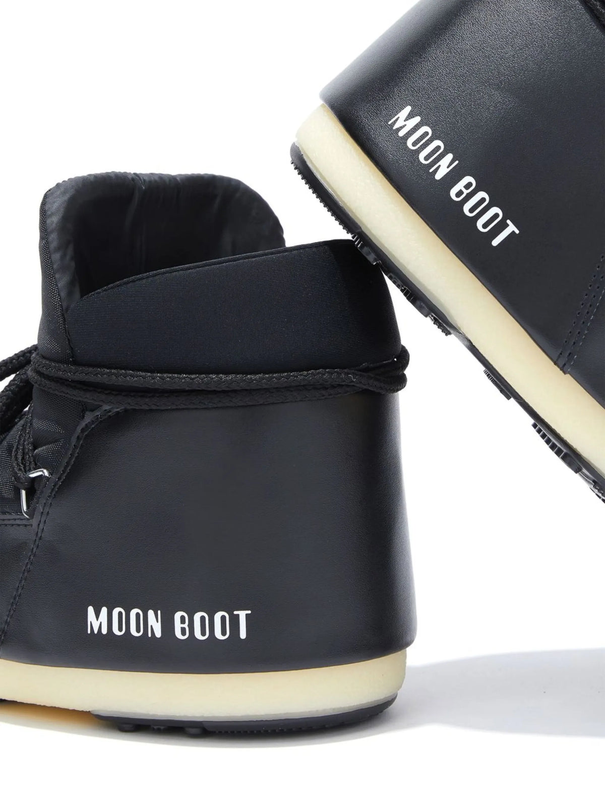 logo-print padded boots