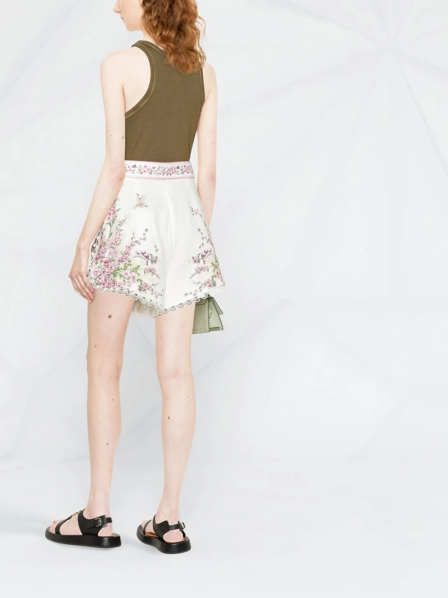 Jude floral-print shorts