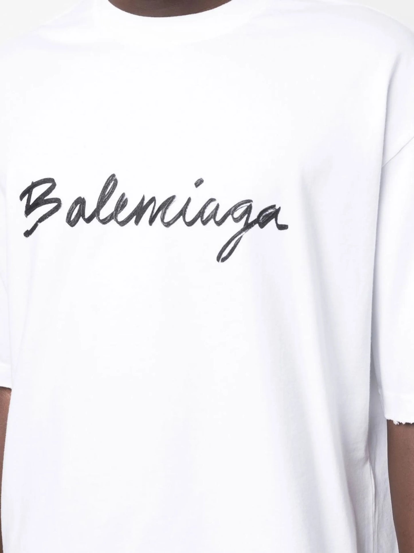 logo-print cotton T-shirt
