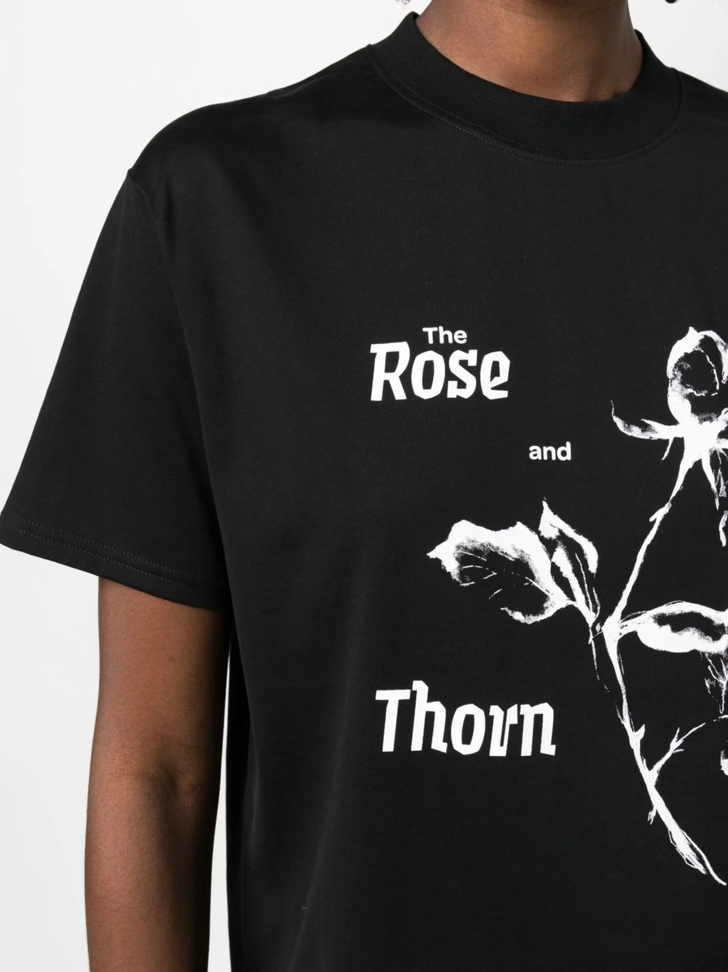 The Rose and Thorn print T-shirt