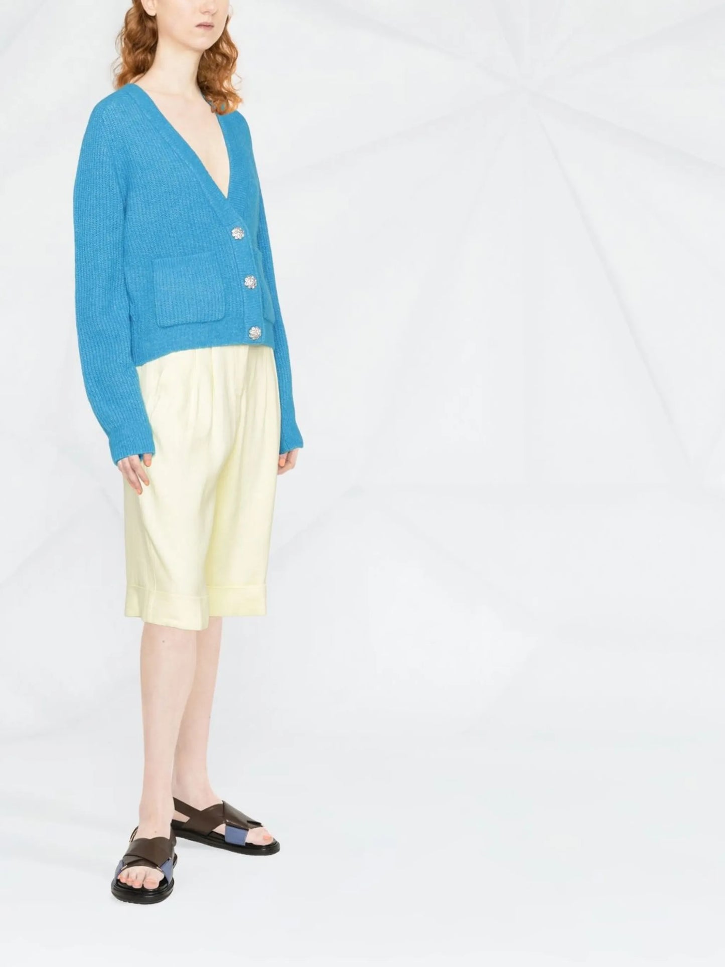 button-down cardigan
