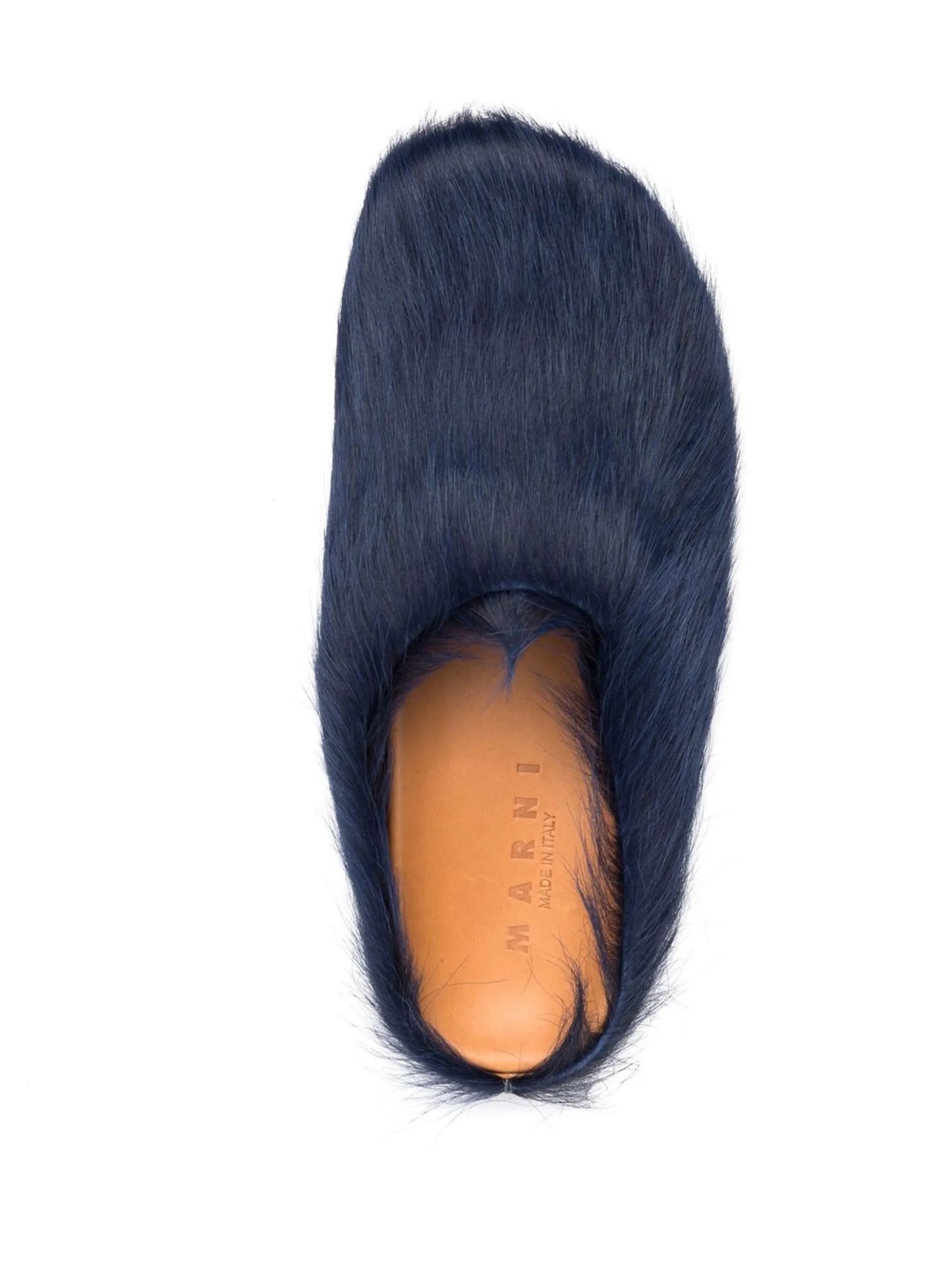 Fussbet Sabot calf-hair slippers