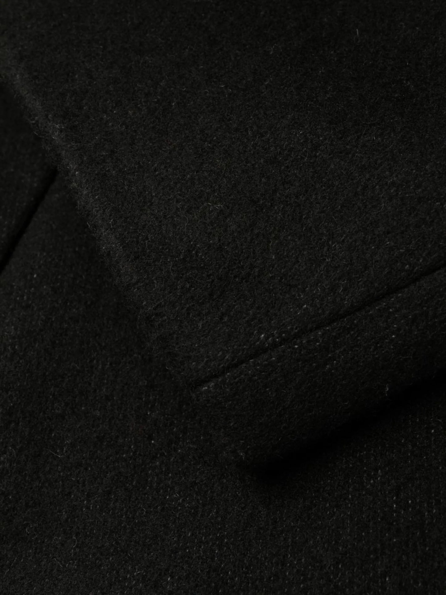 intarsia-graffiti logo single-breasted coat