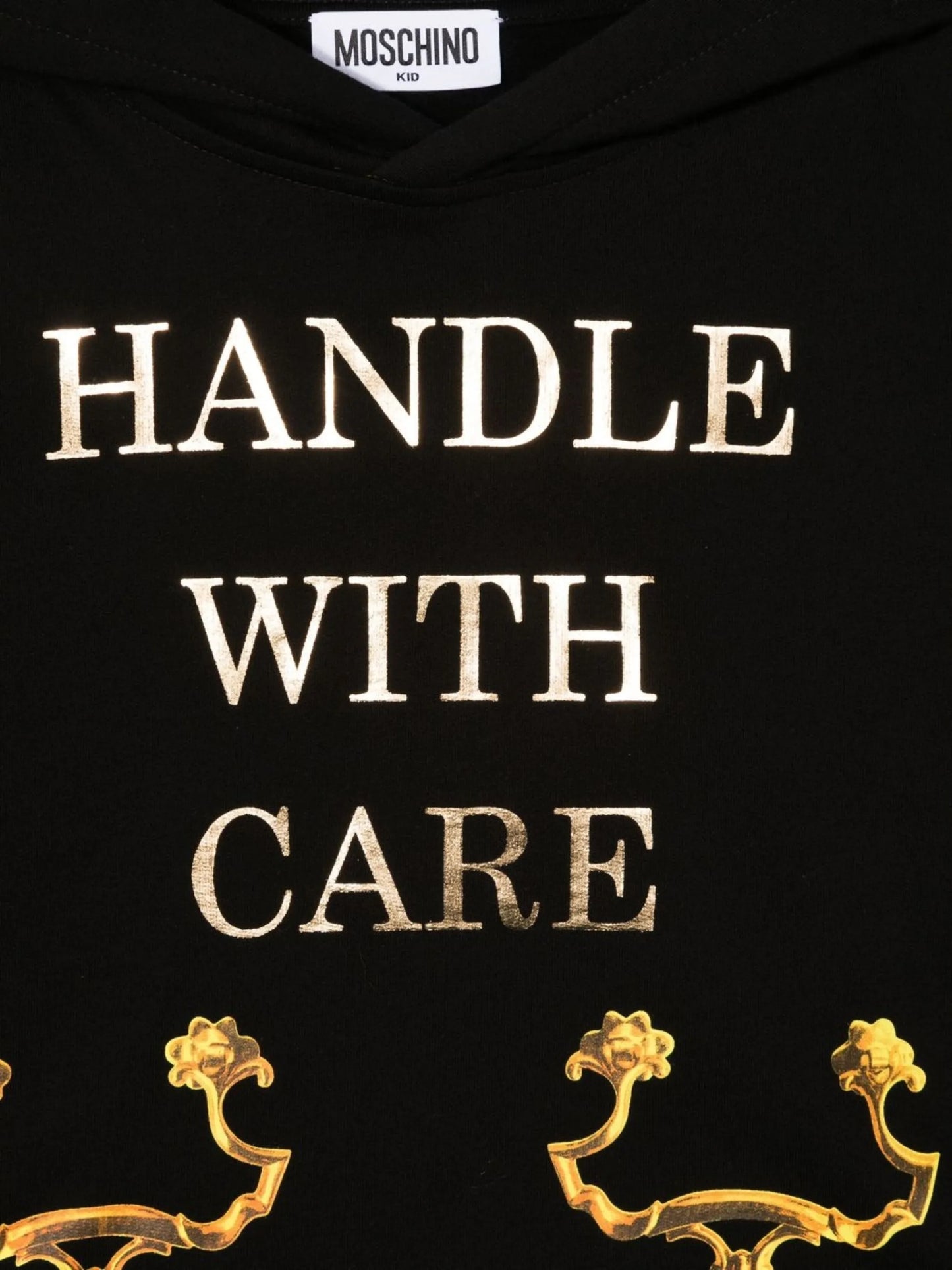 Handle With Care cotton hoodie