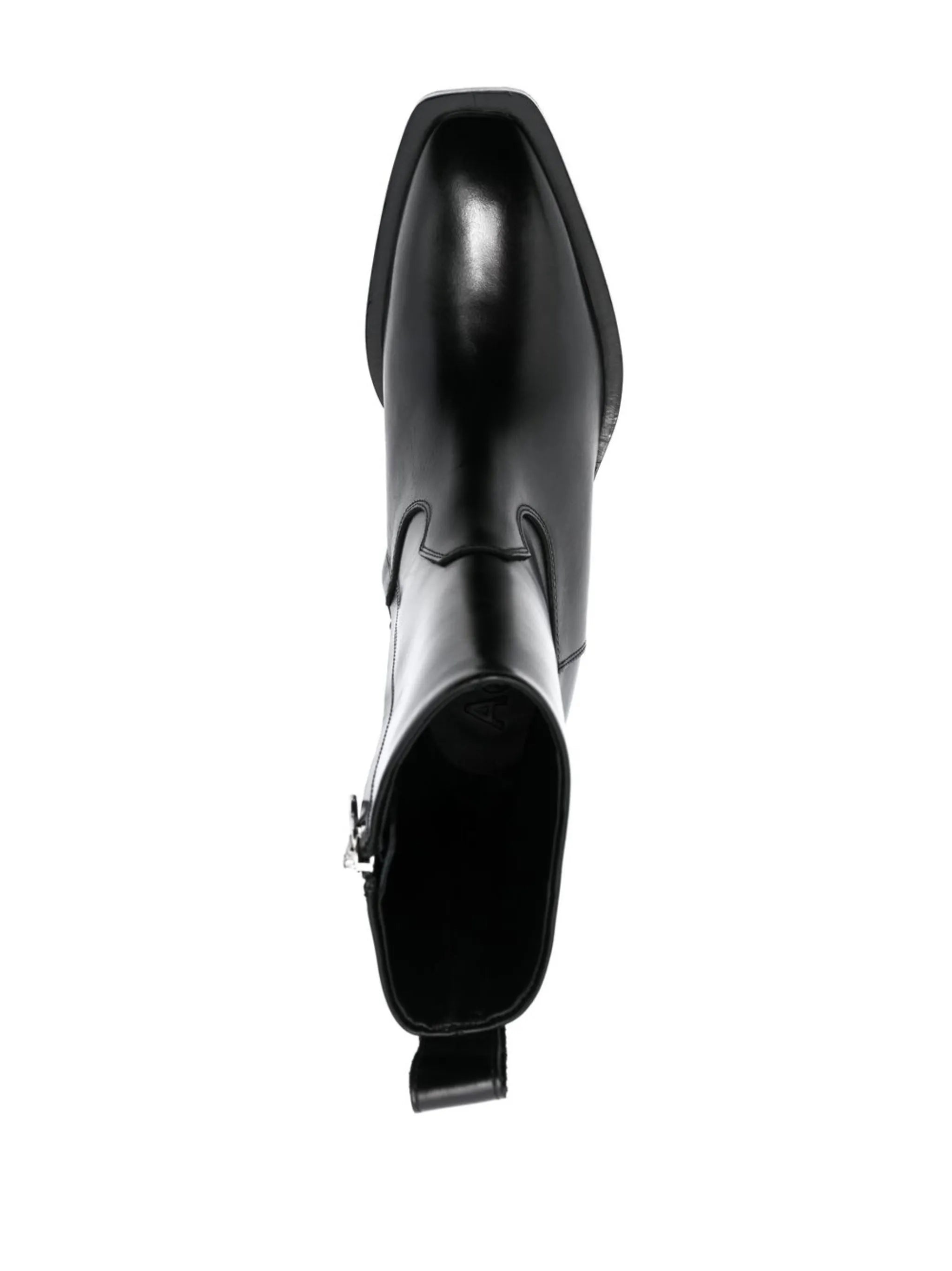 tapered-heel ankle boots