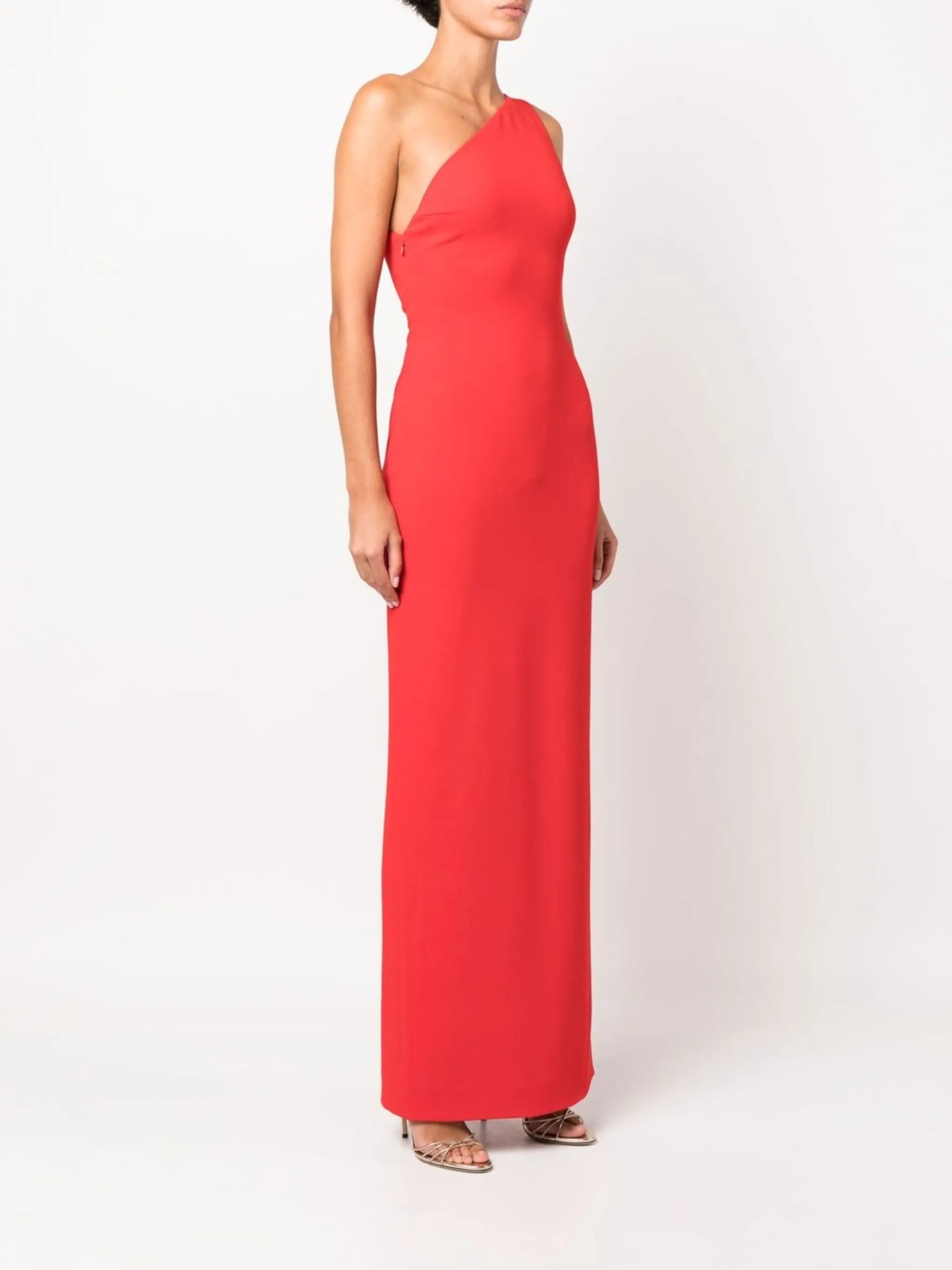 Nadine one-shoulder gown