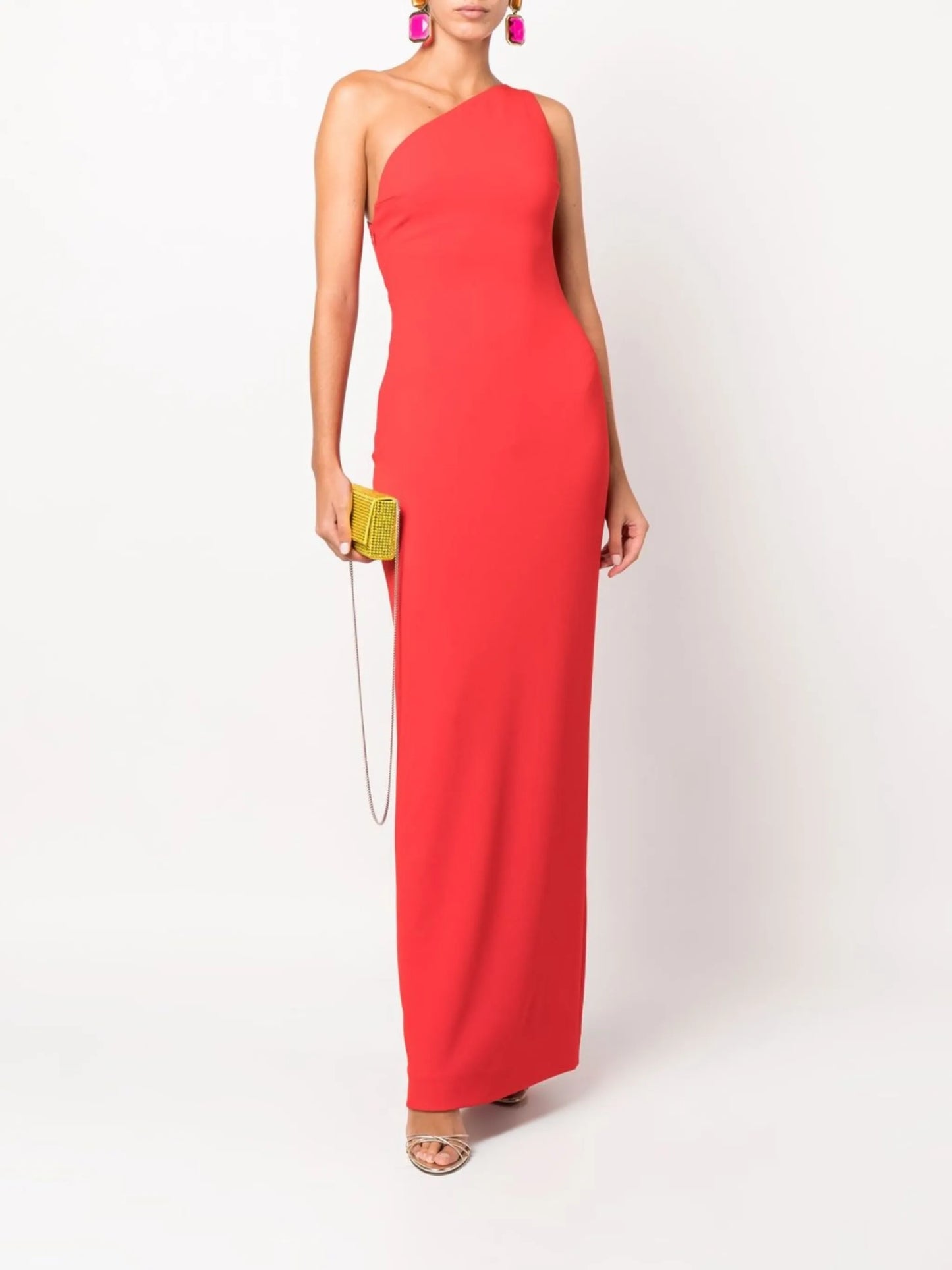 Nadine one-shoulder gown