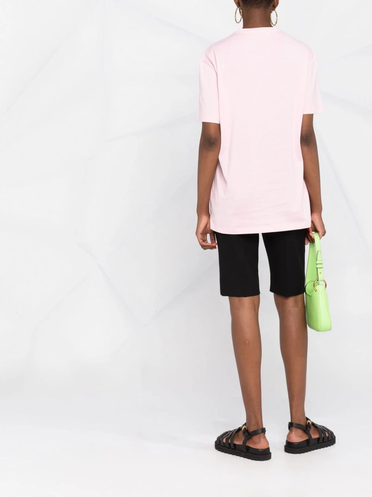 Silver Baroque logo-print T-shirt