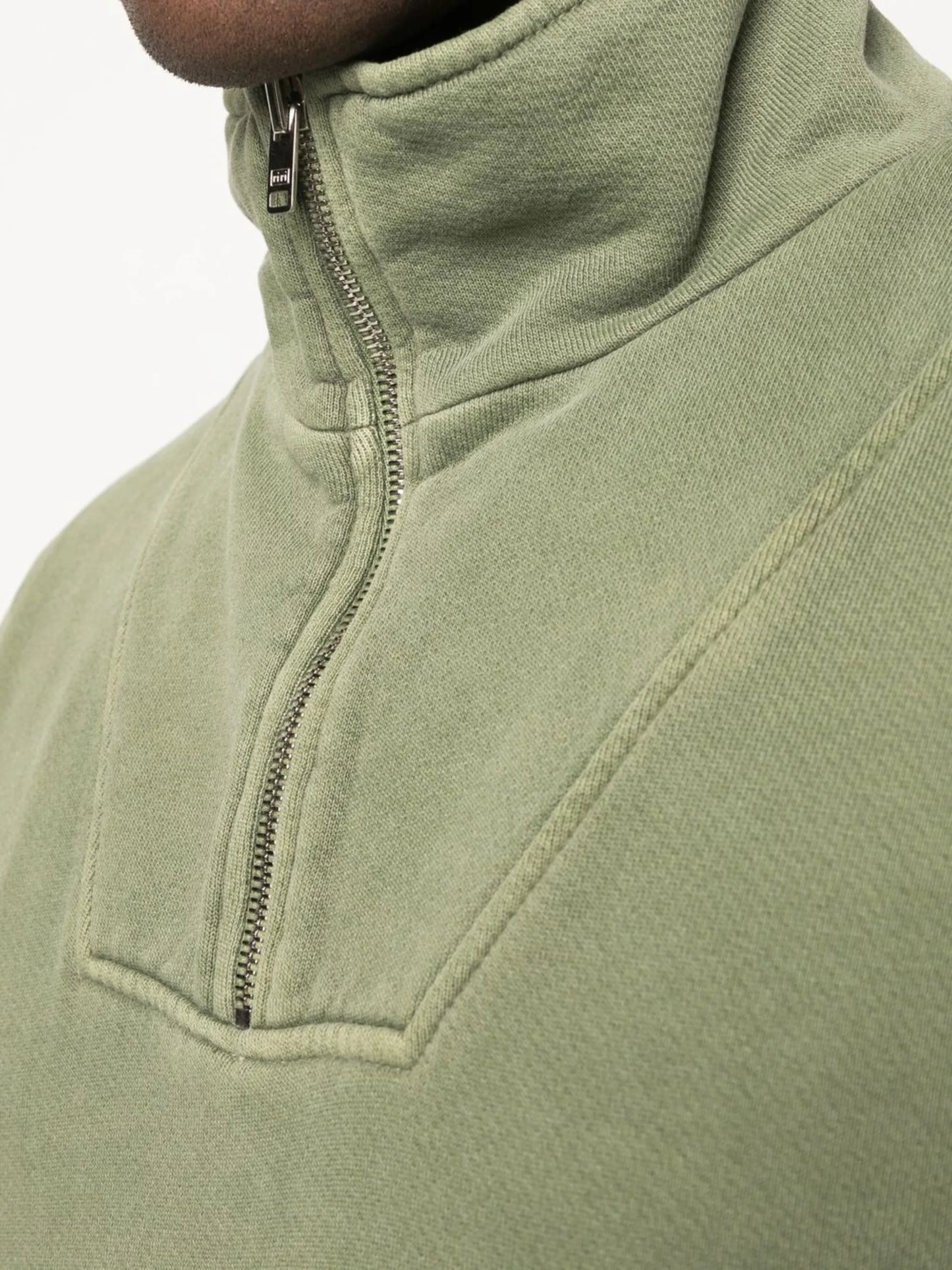 half-zip fleece pullover
