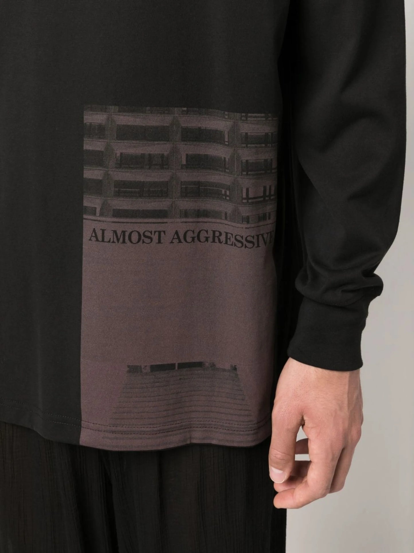 Almost Aggressive long-sleeve T-shirt