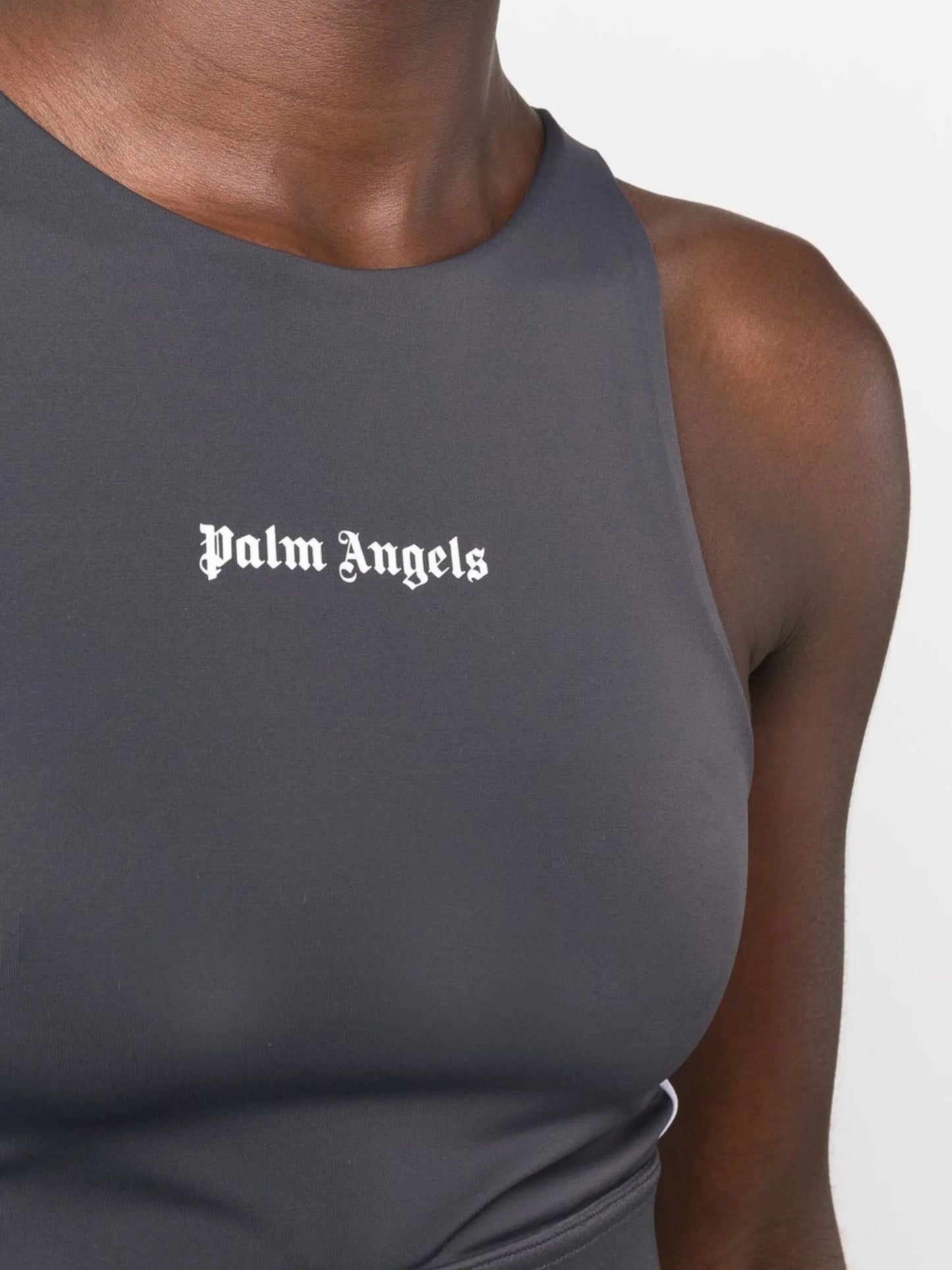 logo-print compression top