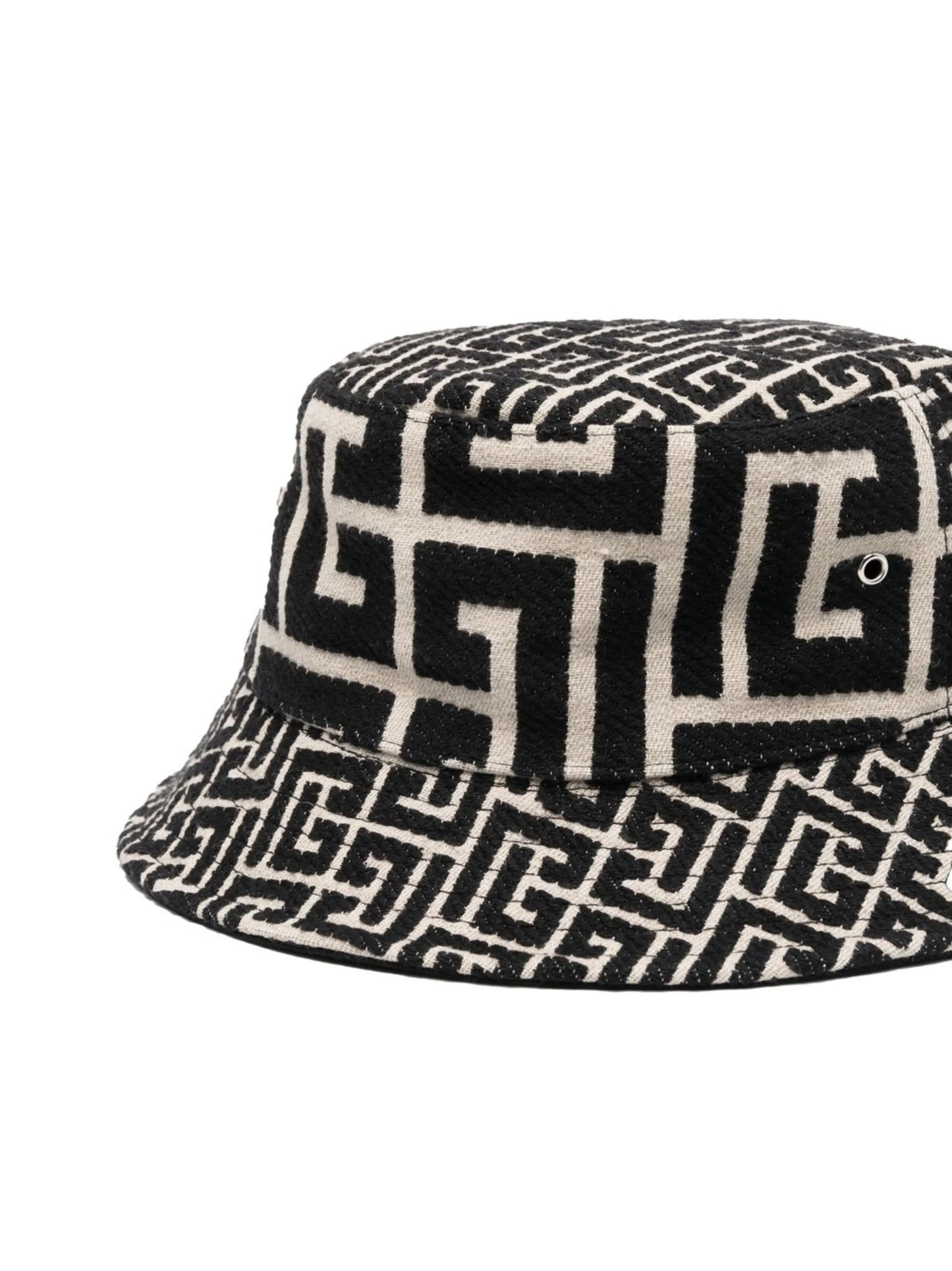 monogram-jacquard bucket hat