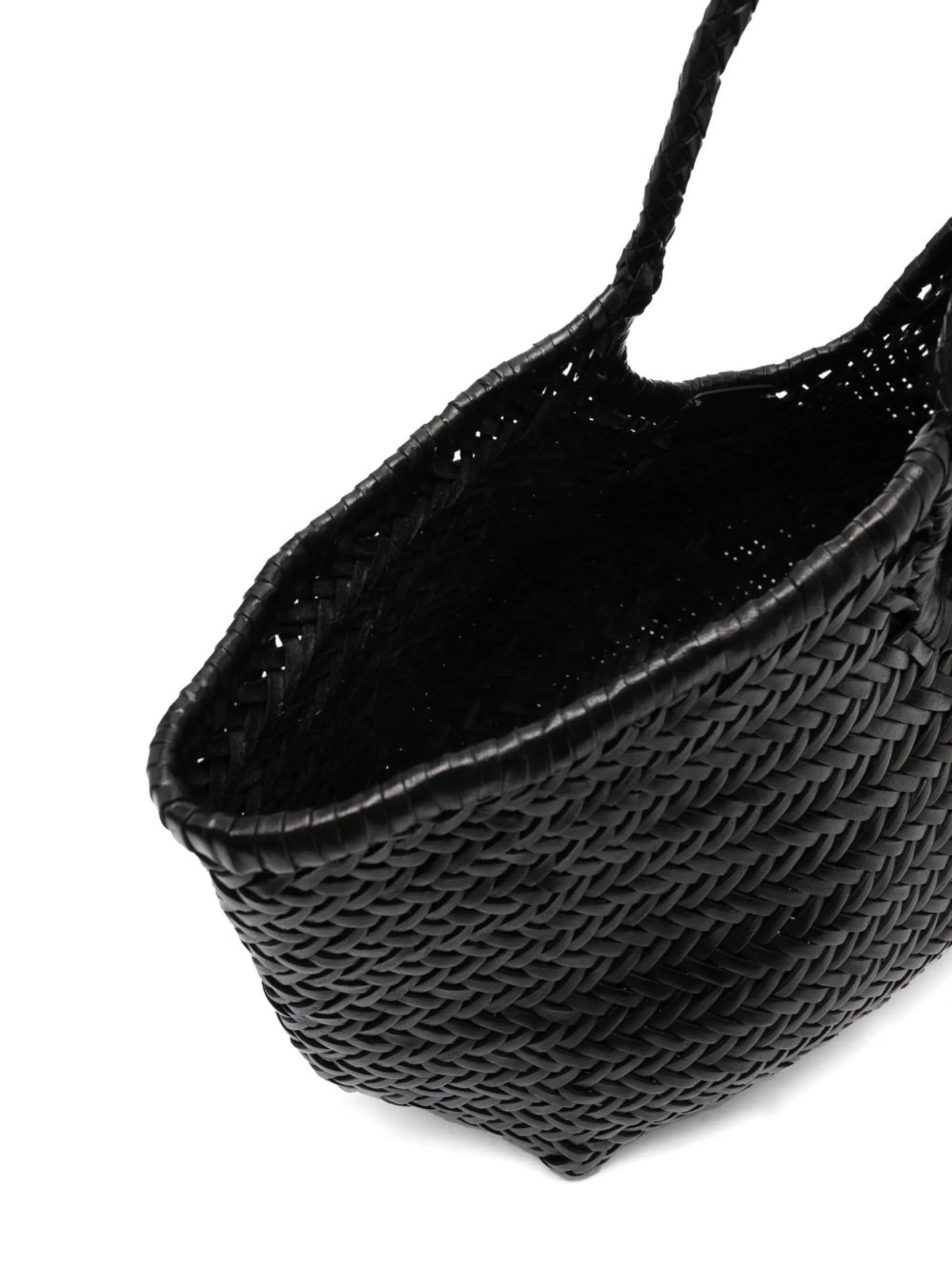 Nantucket interwoven leather tote bag