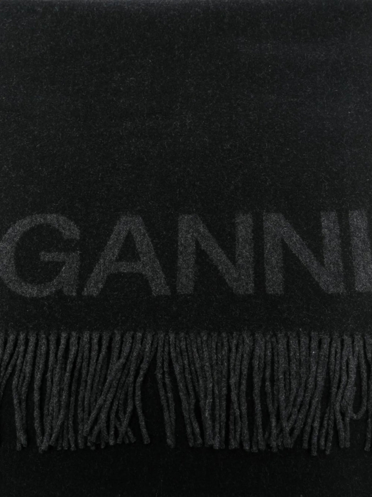 long fringed scarf