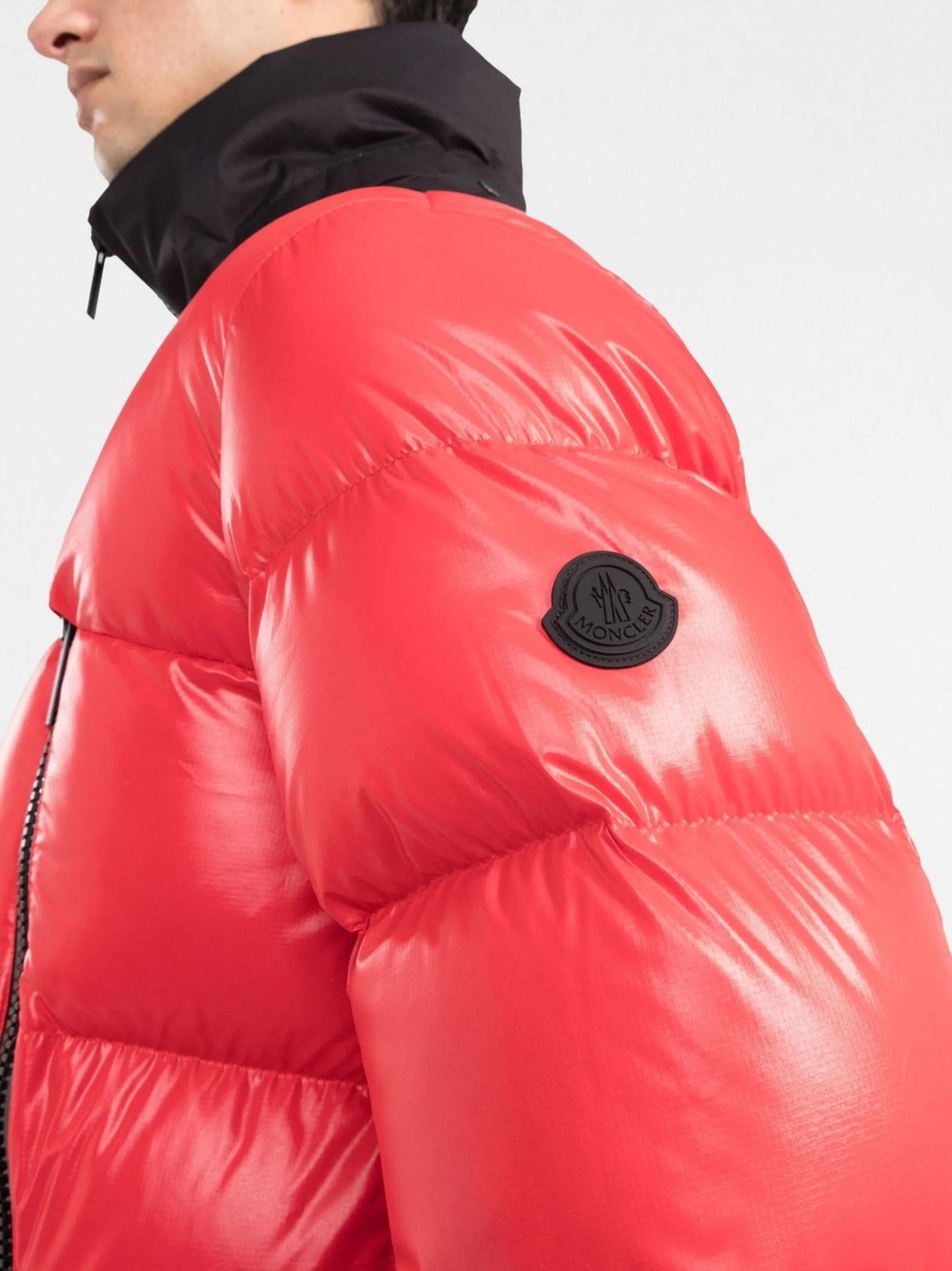 hooded down jacket