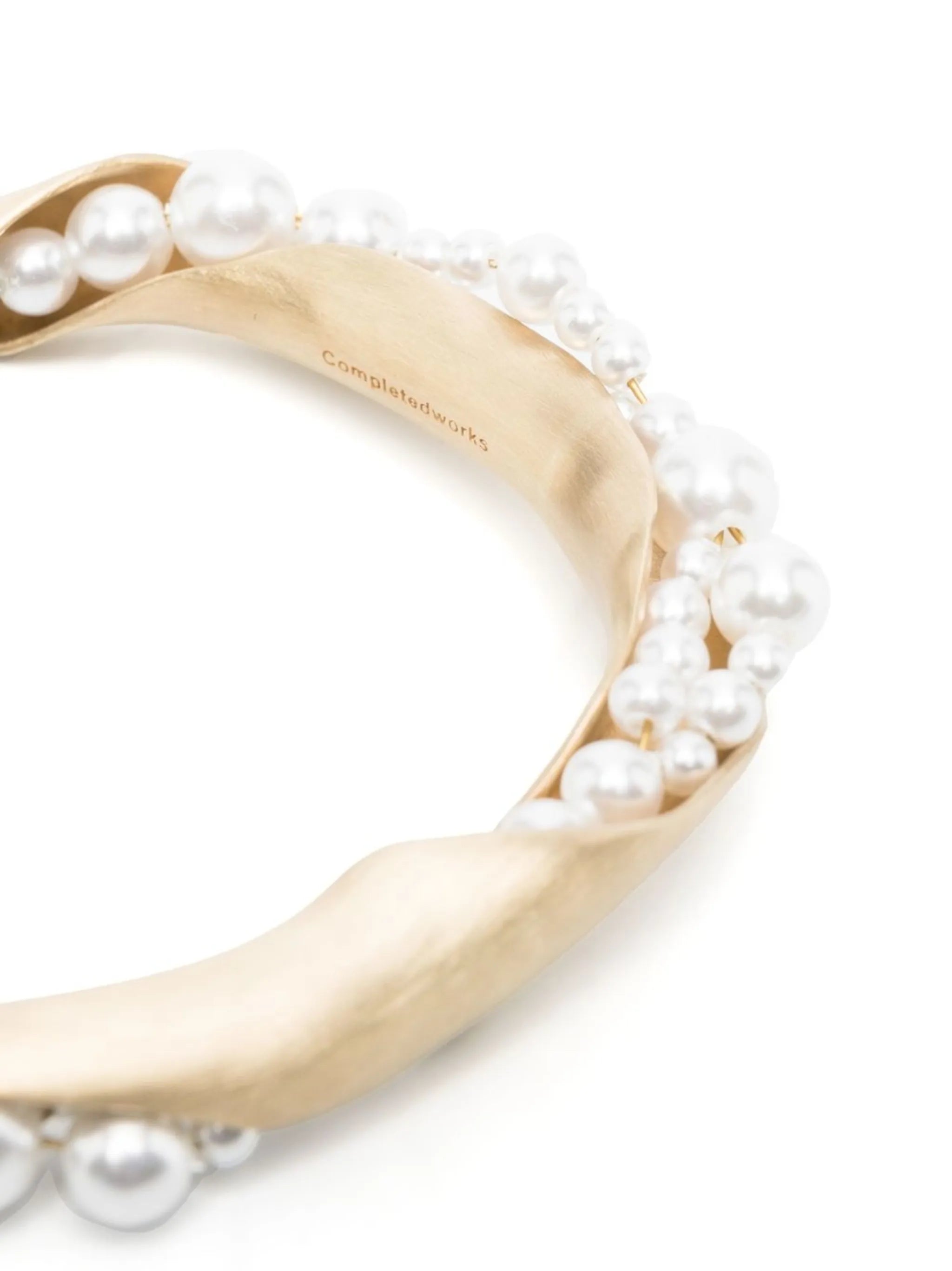 faux pearl-embellished napkin rings