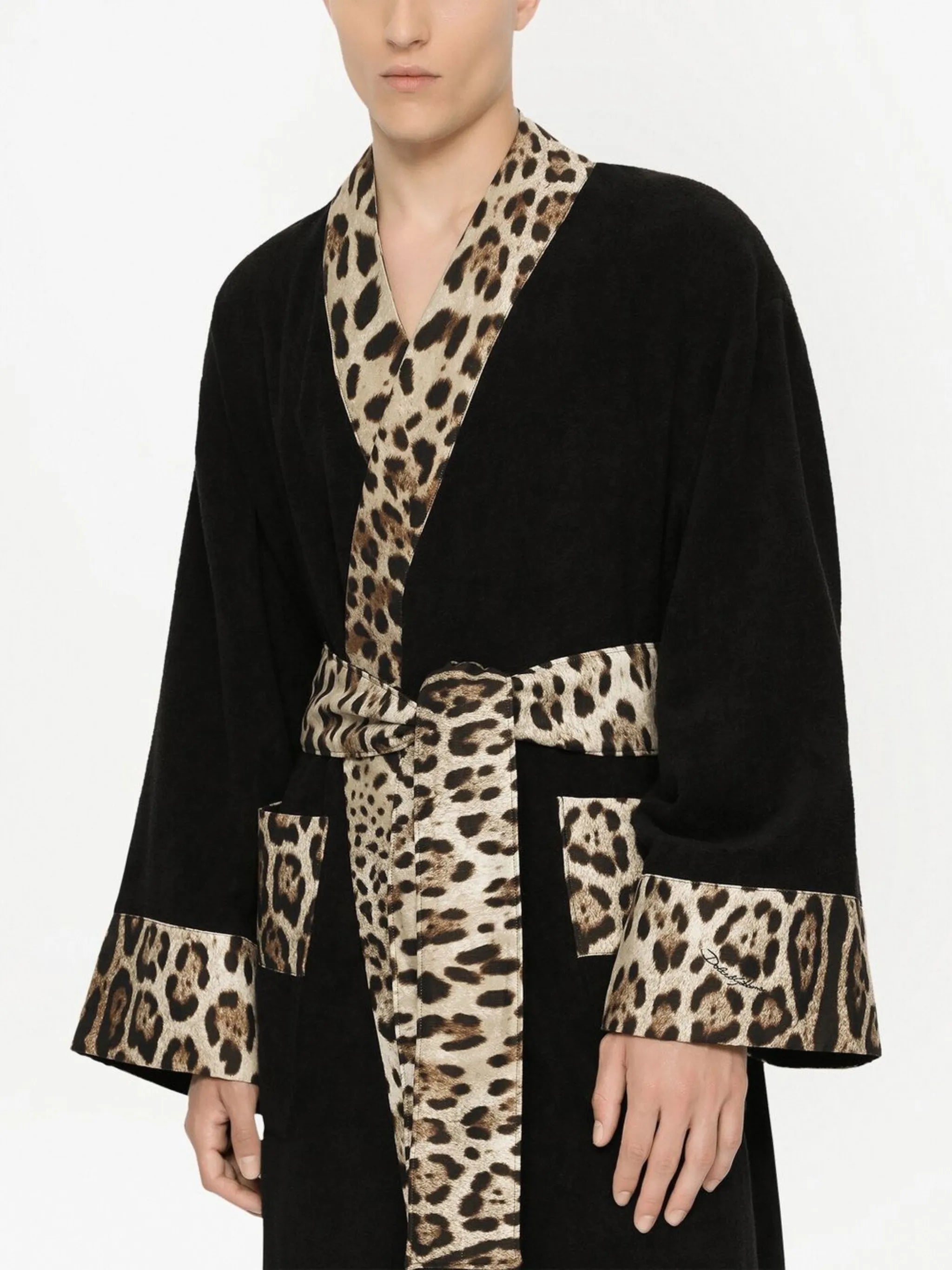 cotton terry bath robe