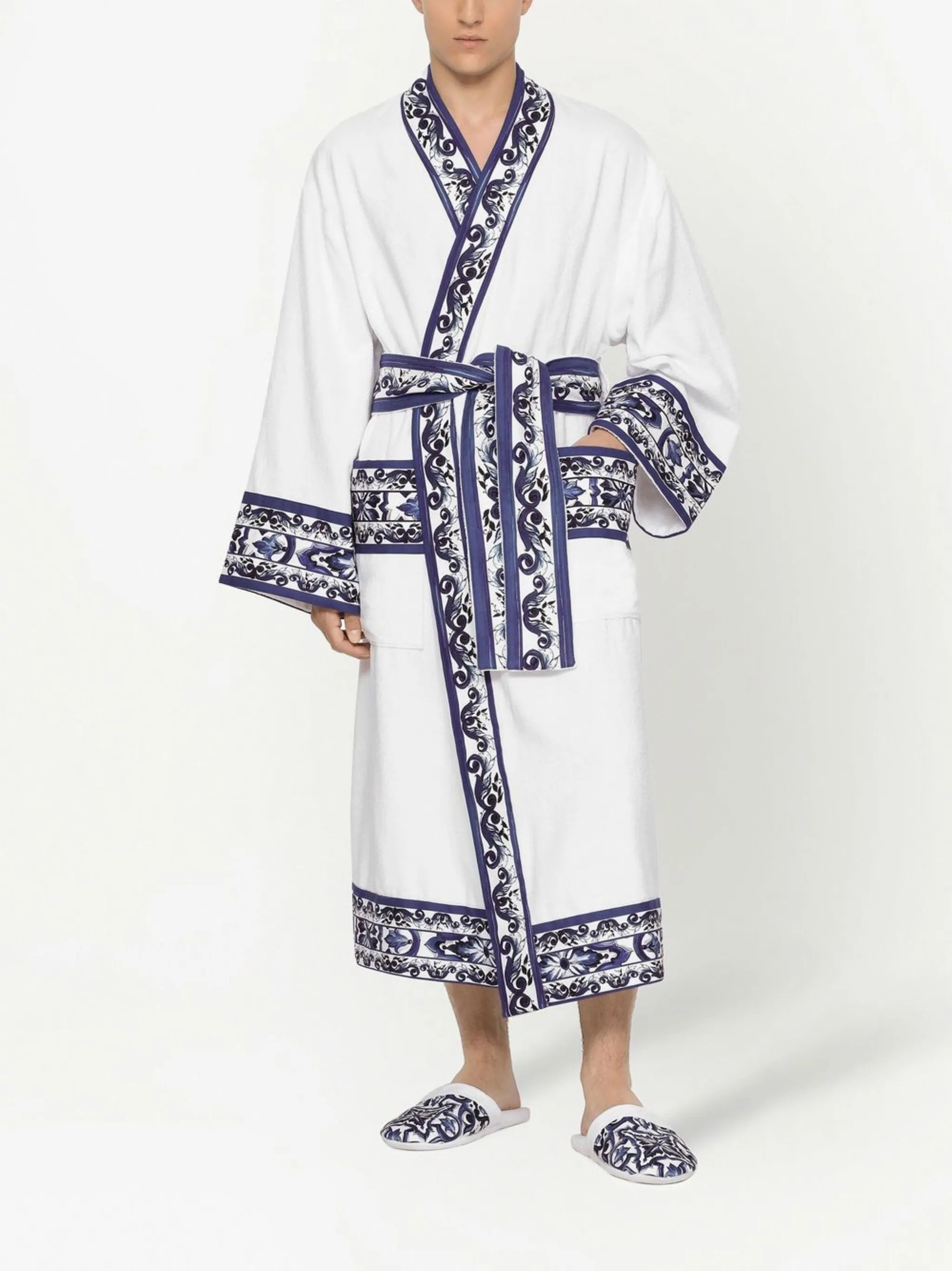 terry bath robe