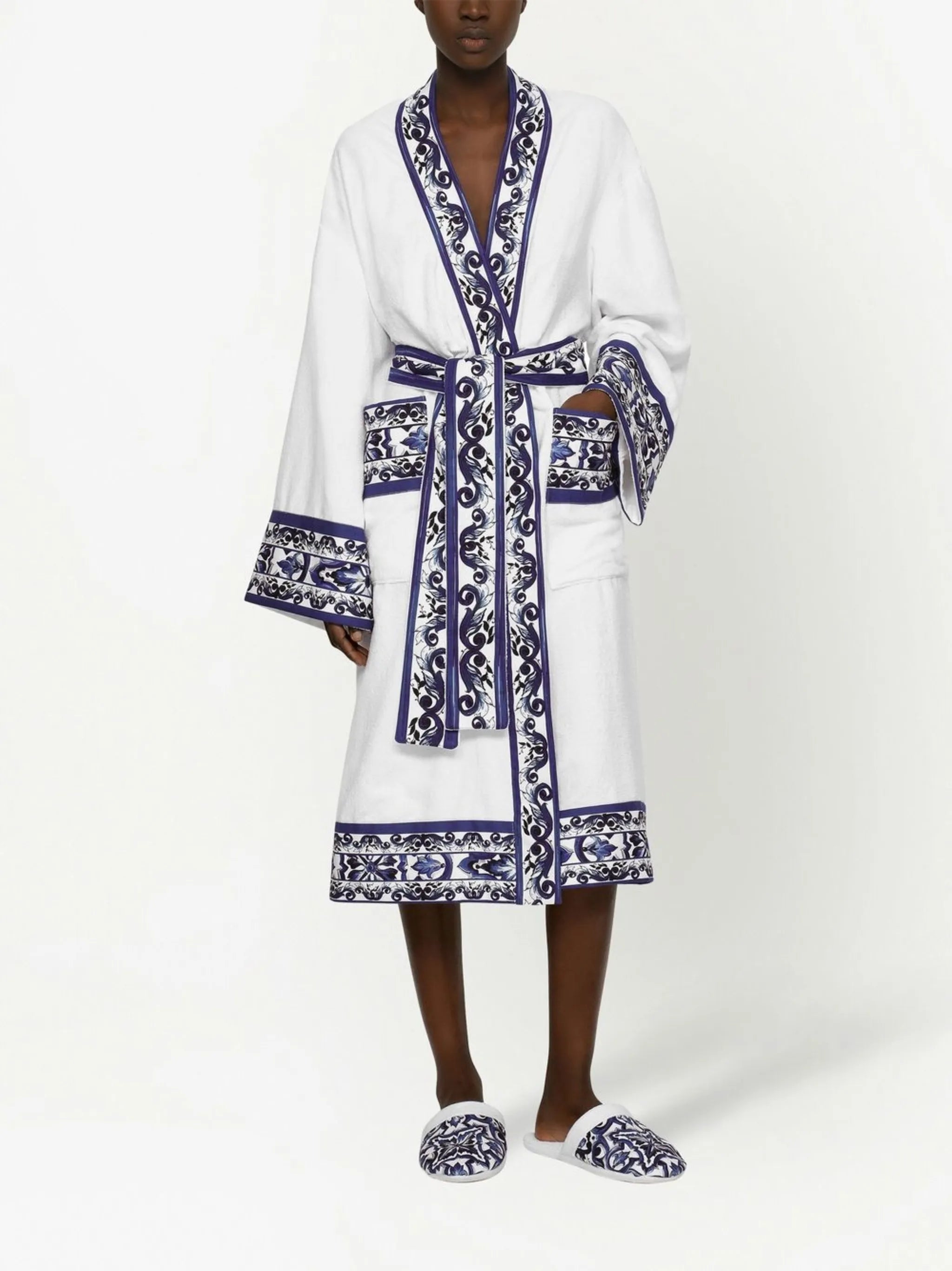 terry bath robe