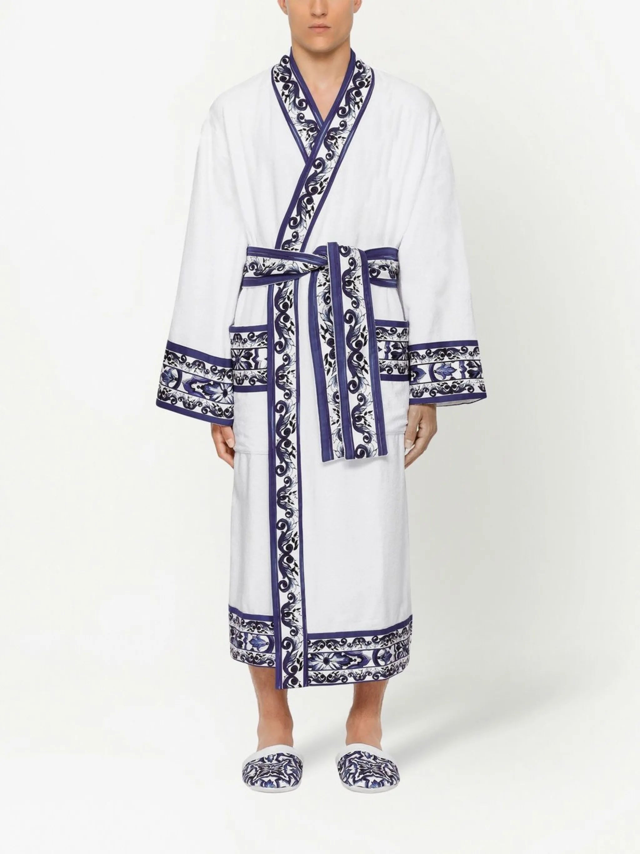 terry bath robe