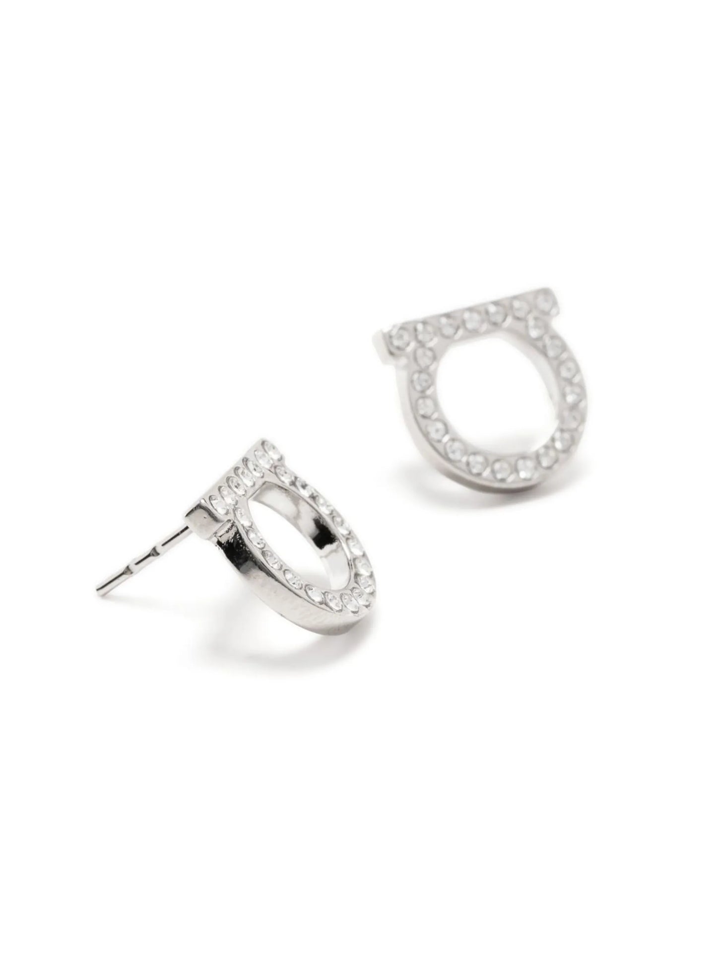 Gancini crystals earrings L