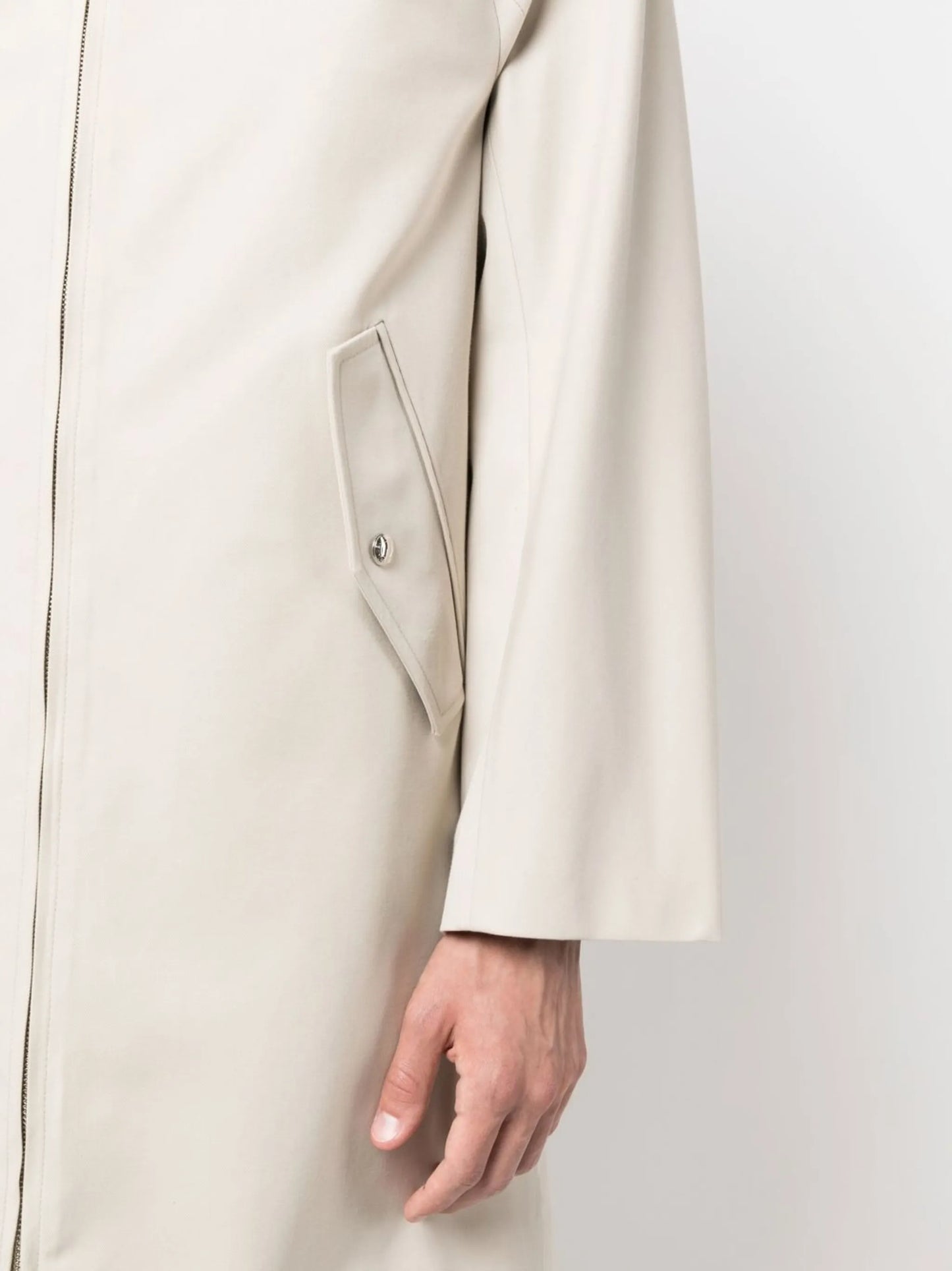 hooded cotton parka