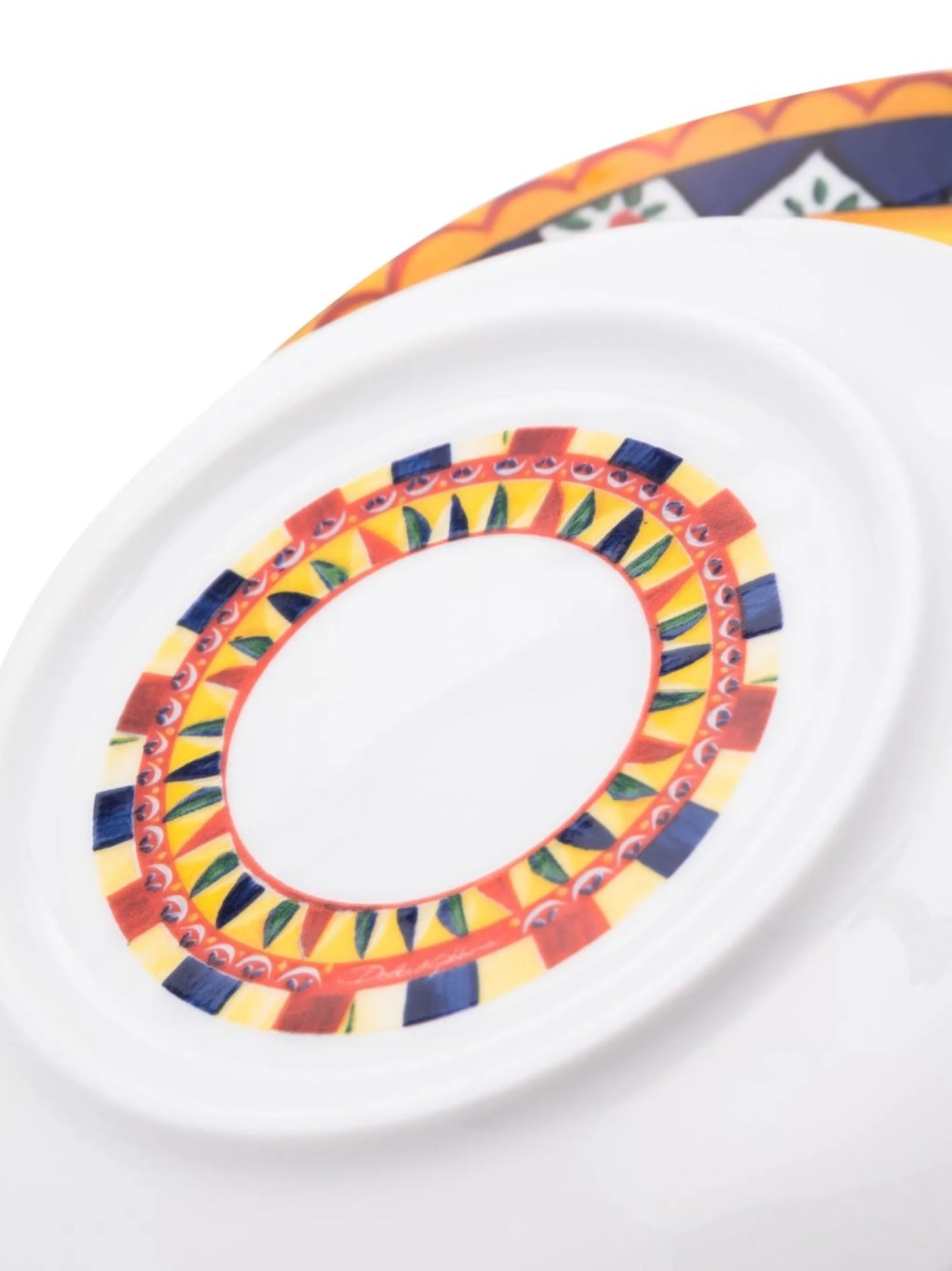 Carretto Siciliano bread plates (set of two)