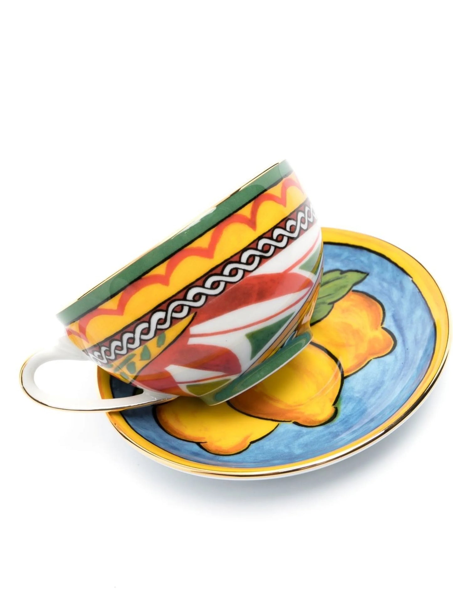 archive-print porcelain tea set