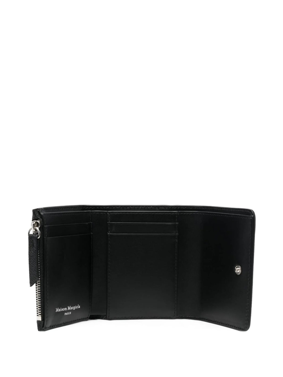 Four stitches leather wallet