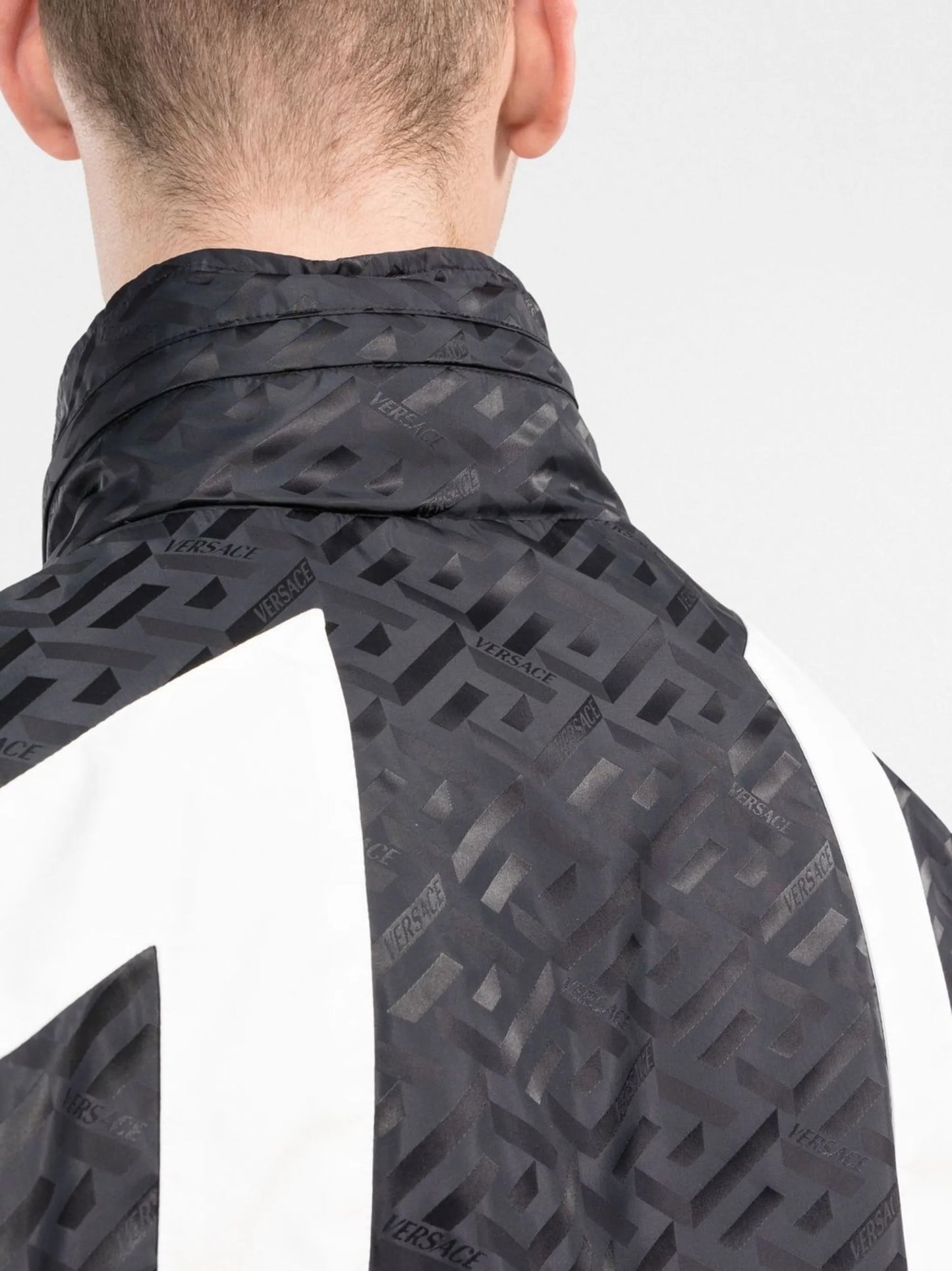 La Greca print windbreaker