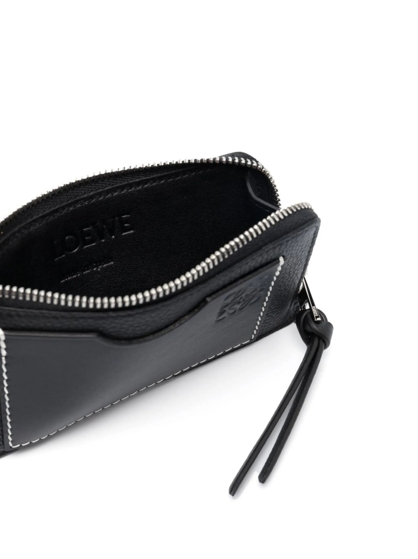 embossed-logo coin holder
