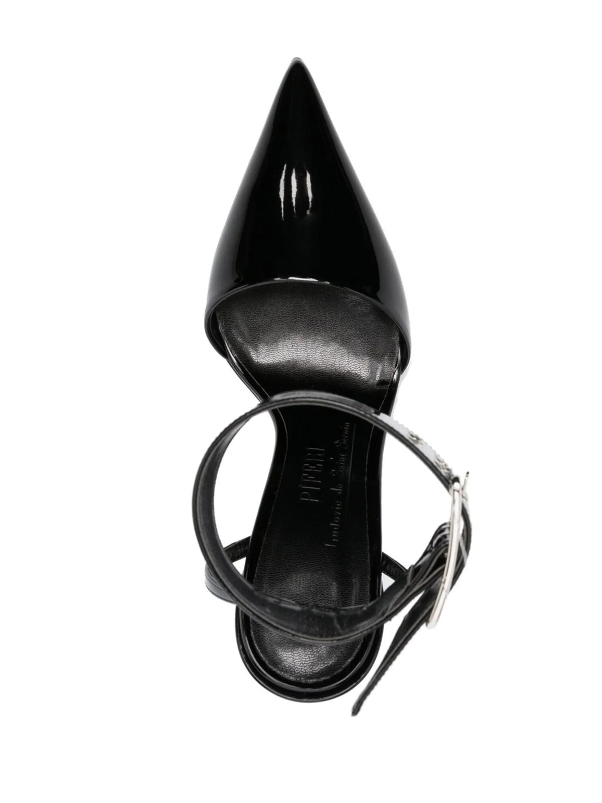 Fame 100mm faux leather pumps